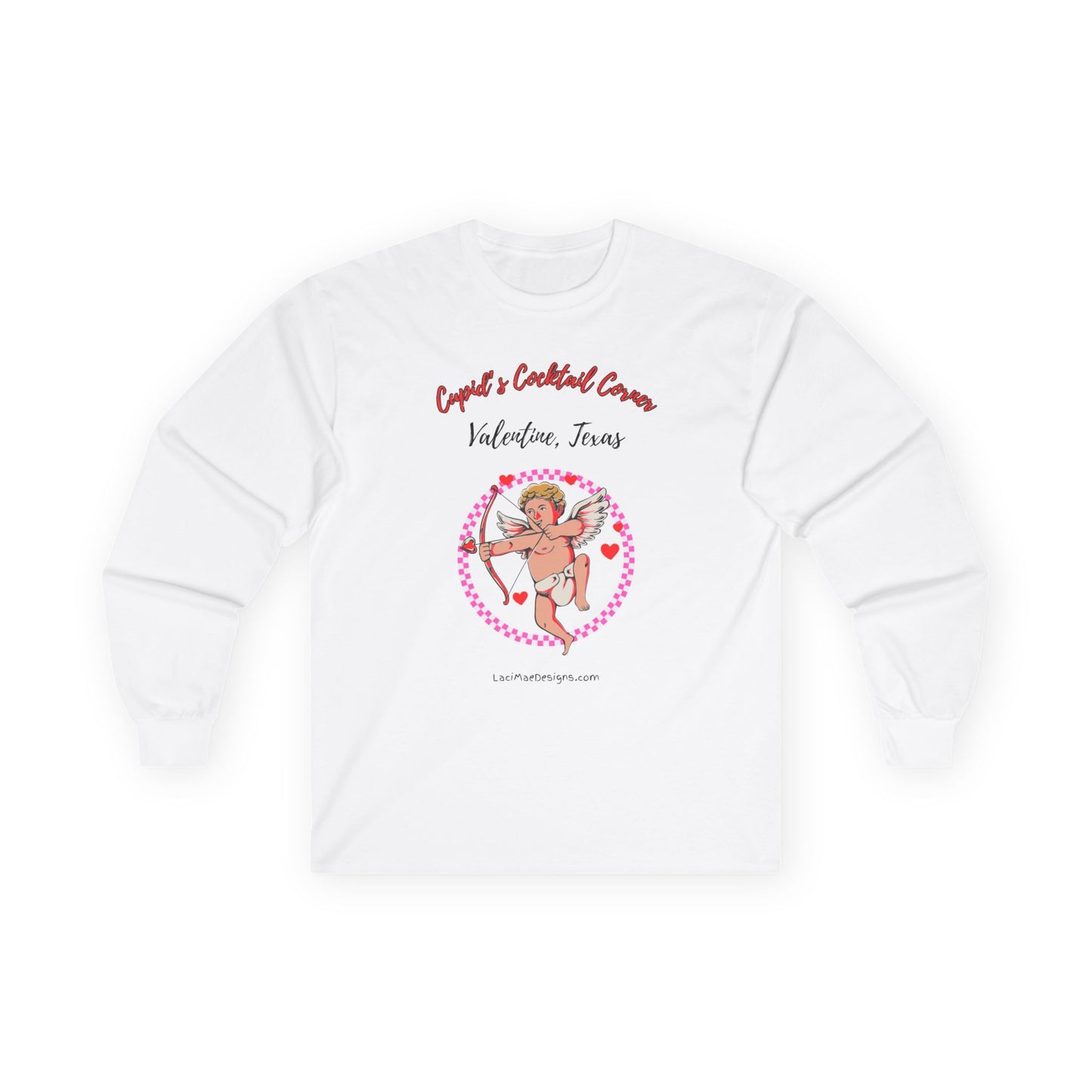 Fun Valentine's Day, Imaginary Bar, Unisex Ultra Cotton Long Sleeve Tee