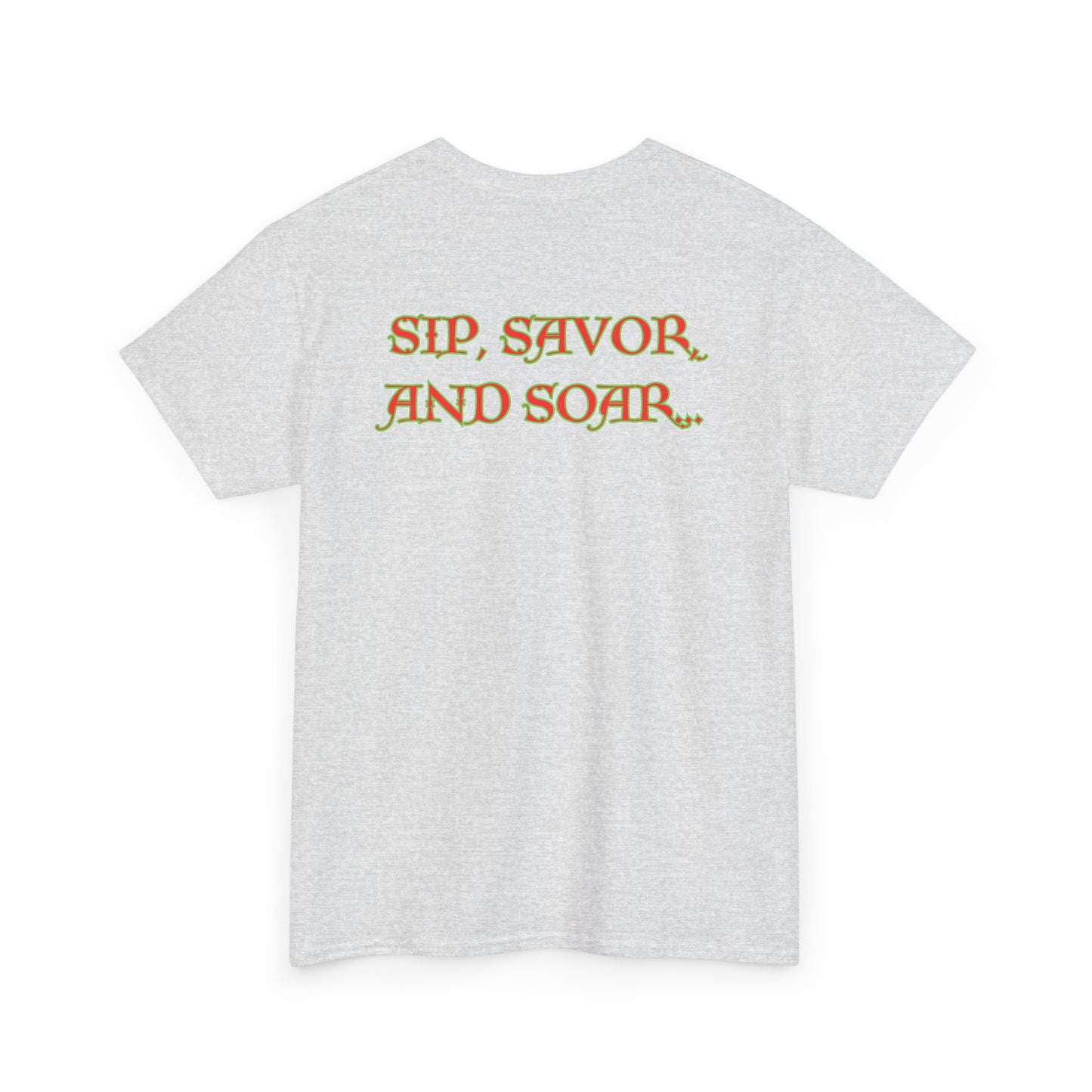 Fun, Imaginary North Pole saloon Unisex Heavy Cotton Tee