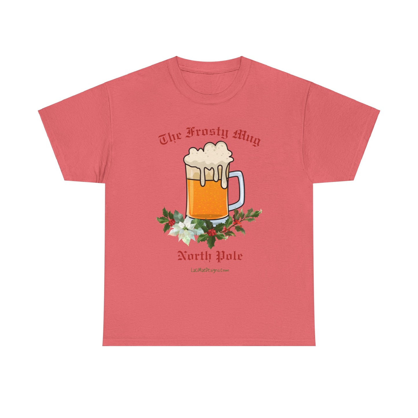 Imaginary North Pole bar/pub Themed Unisex Heavy Cotton Christmas Tee