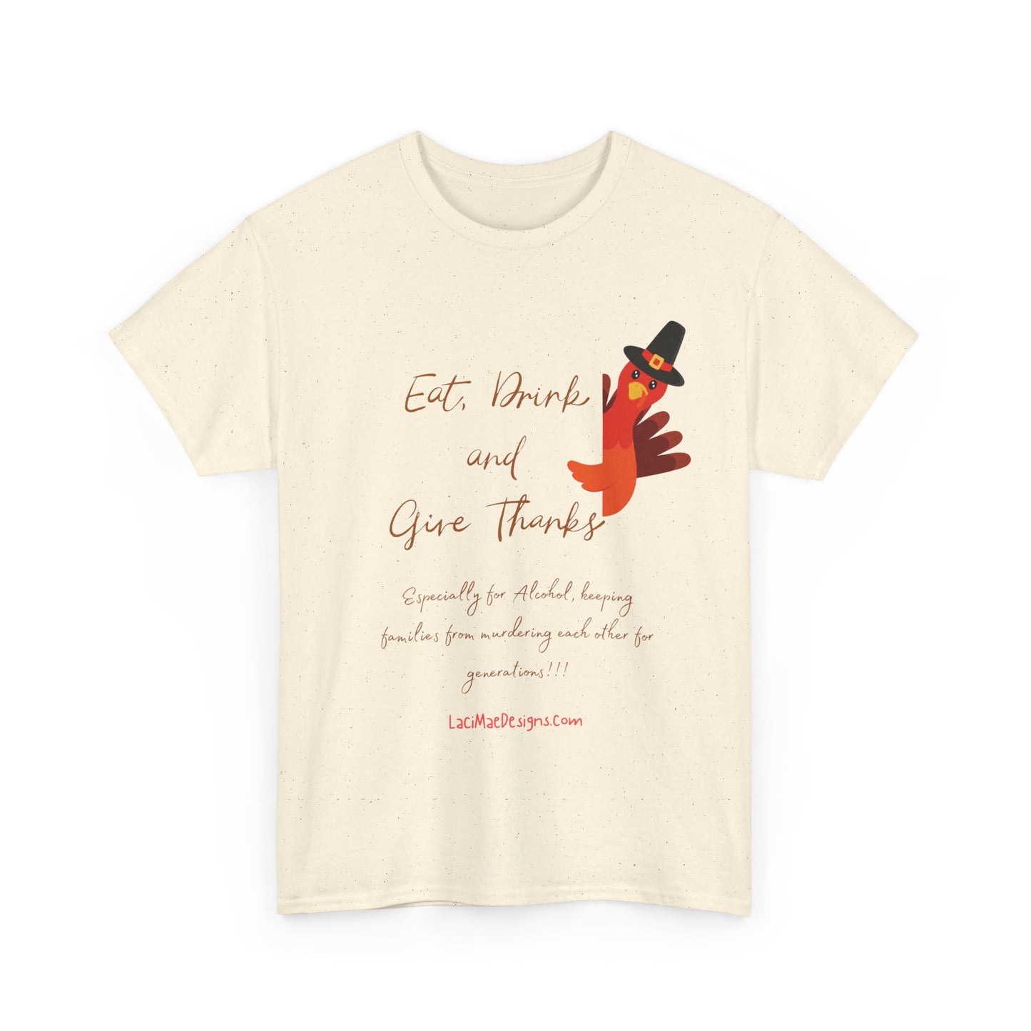 Unisex Heavy Cotton Tee Thanksgiving themed