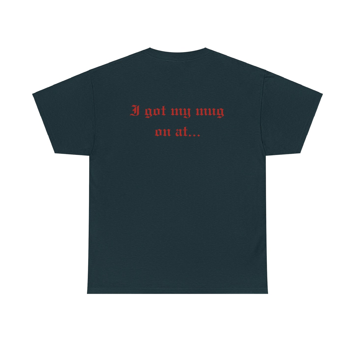 Unisex Imaginary North Pole Bar/Pub themed Christmas holiday Heavy Cotton Tee