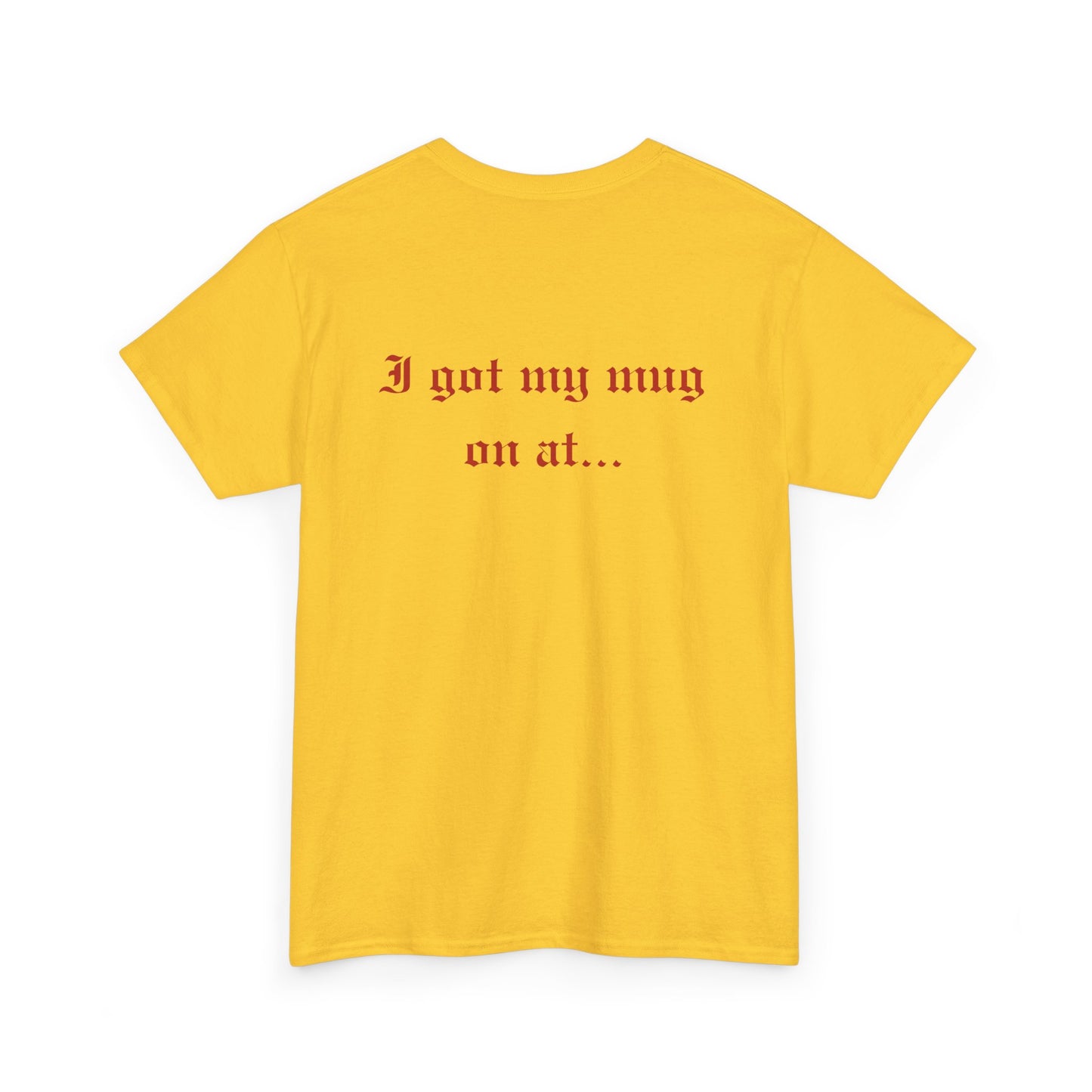 Unisex Imaginary North Pole Bar/Pub themed Christmas holiday Heavy Cotton Tee