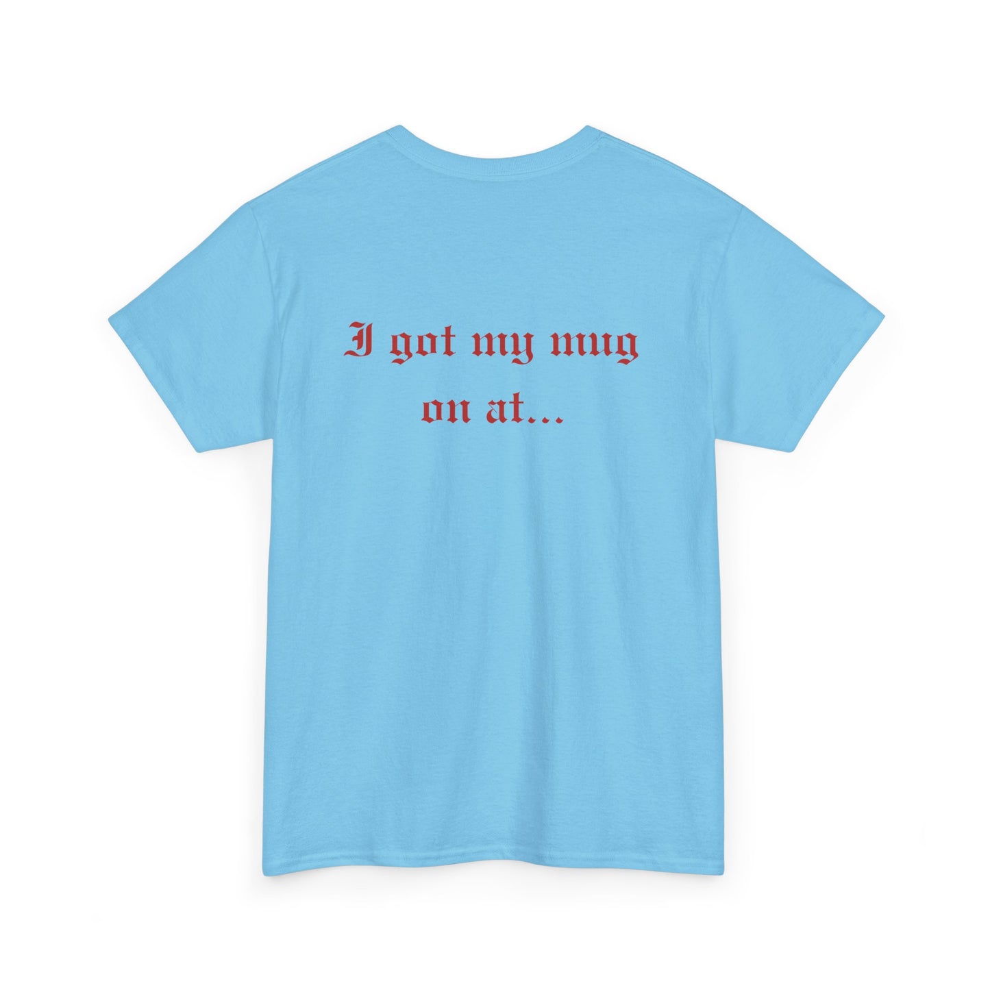 Unisex Imaginary North Pole Bar/Pub themed Christmas holiday Heavy Cotton Tee