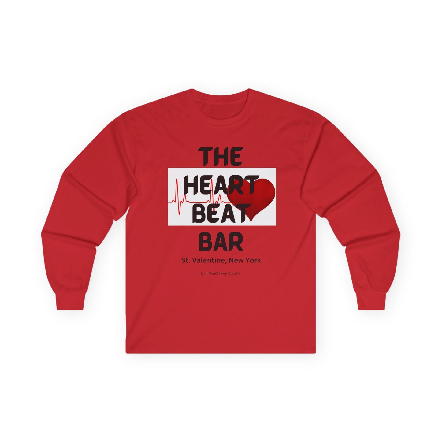 Fun Valentine's Day themed Unisex Ultra Cotton Long Sleeve Tee