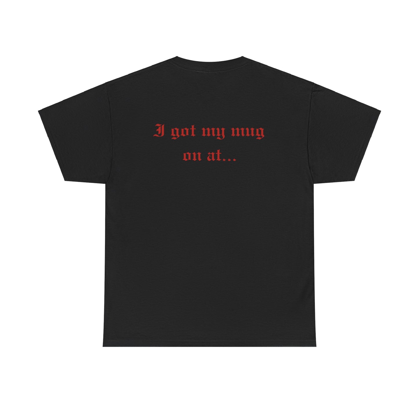 Unisex Imaginary North Pole Bar/Pub themed Christmas holiday Heavy Cotton Tee