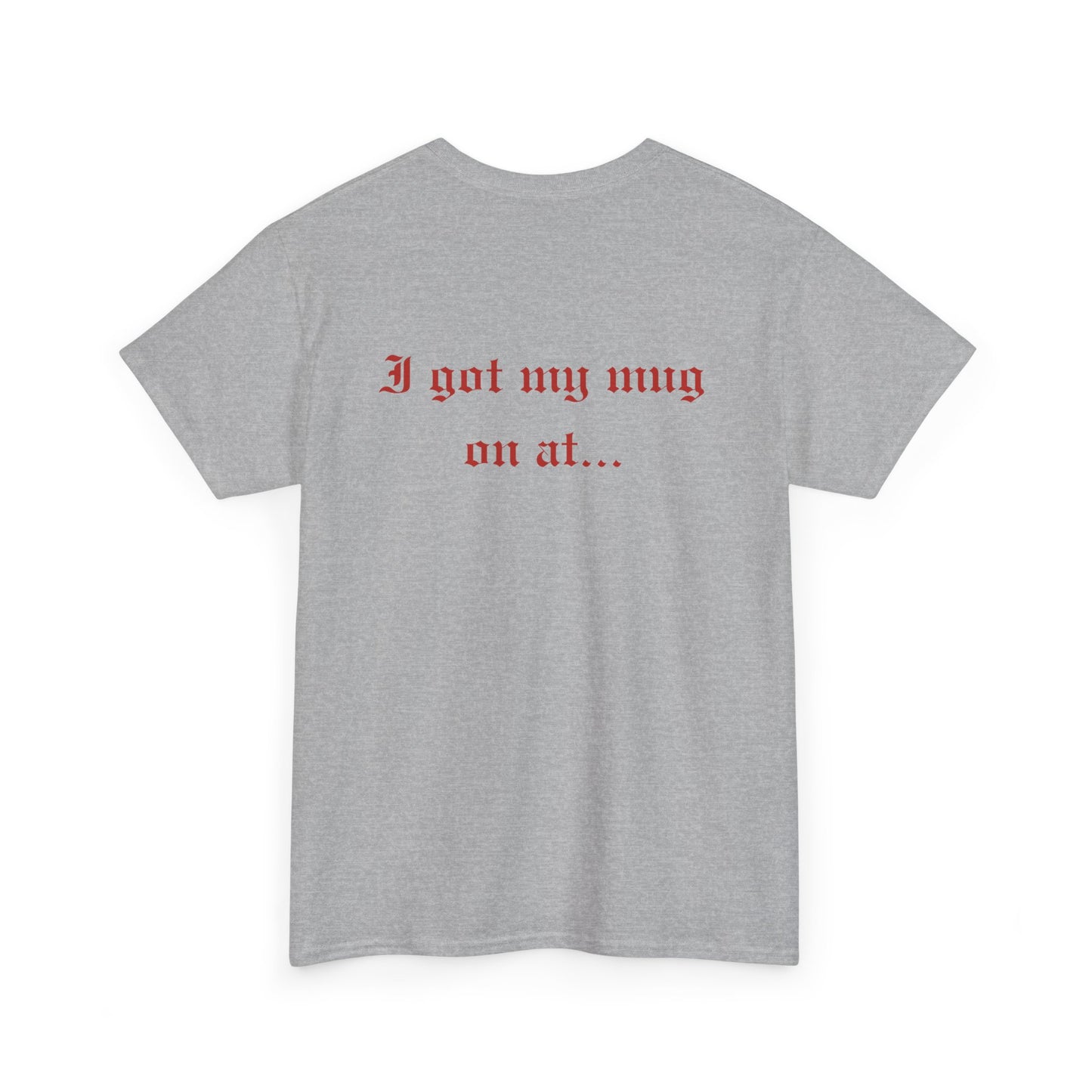 Unisex Imaginary North Pole Bar/Pub themed Christmas holiday Heavy Cotton Tee