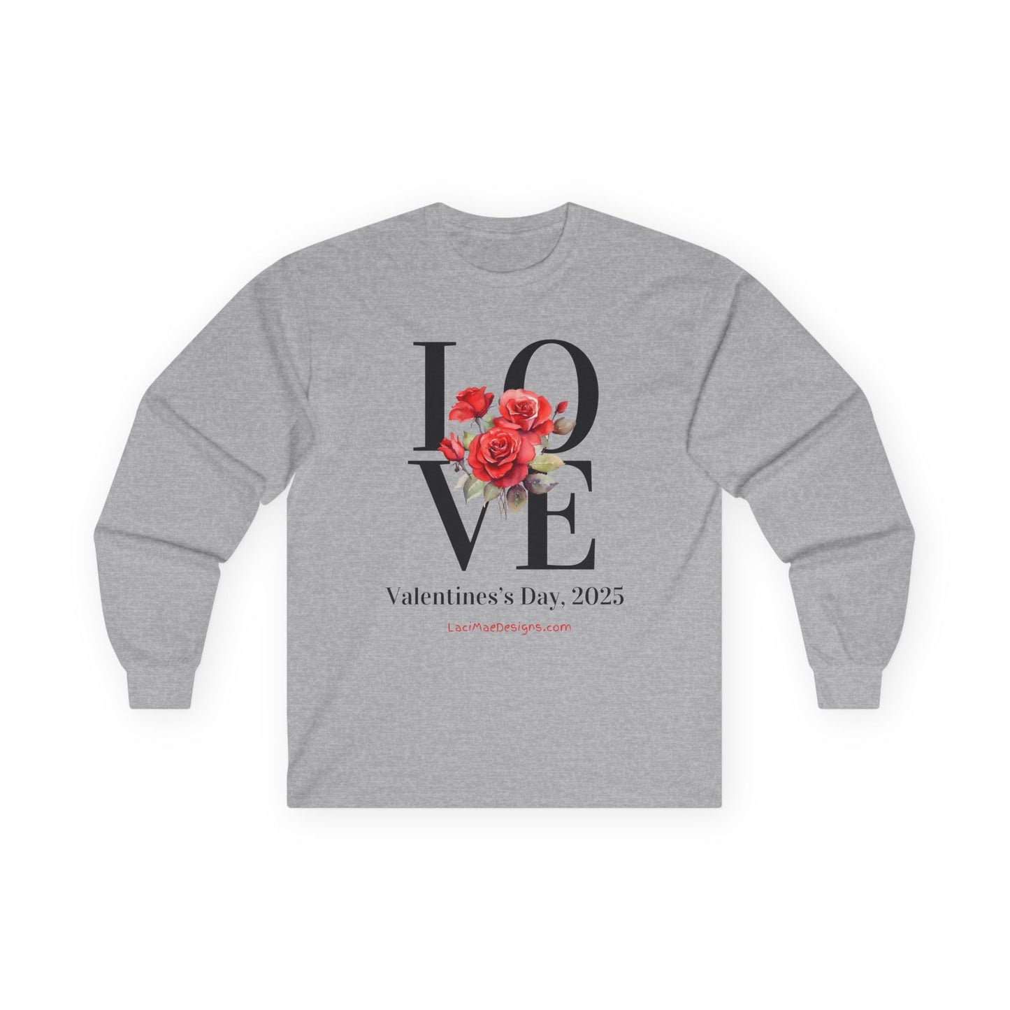 Valentine's Day themed Unisex Ultra Cotton Long Sleeve Tee