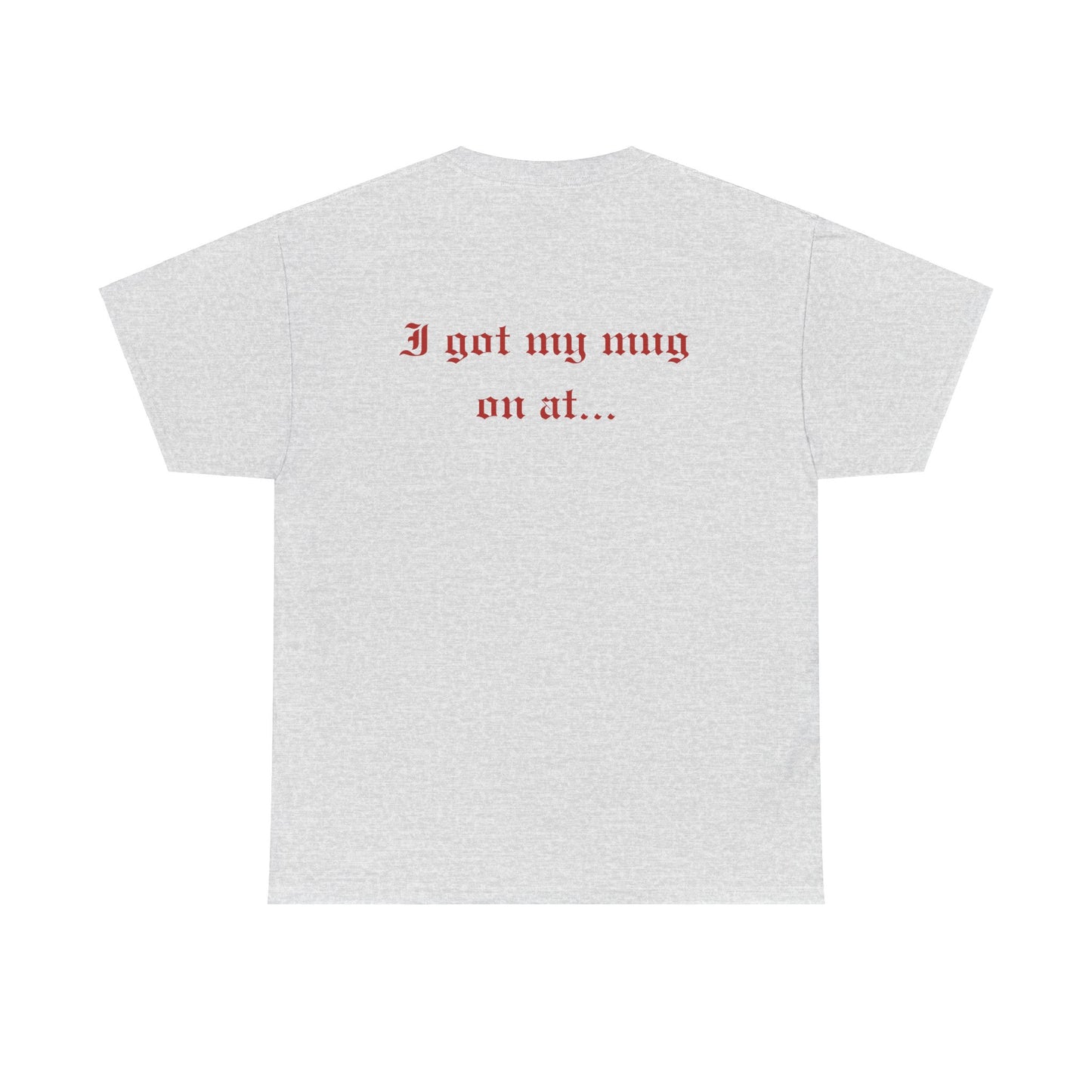 Unisex Imaginary North Pole Bar/Pub themed Christmas holiday Heavy Cotton Tee