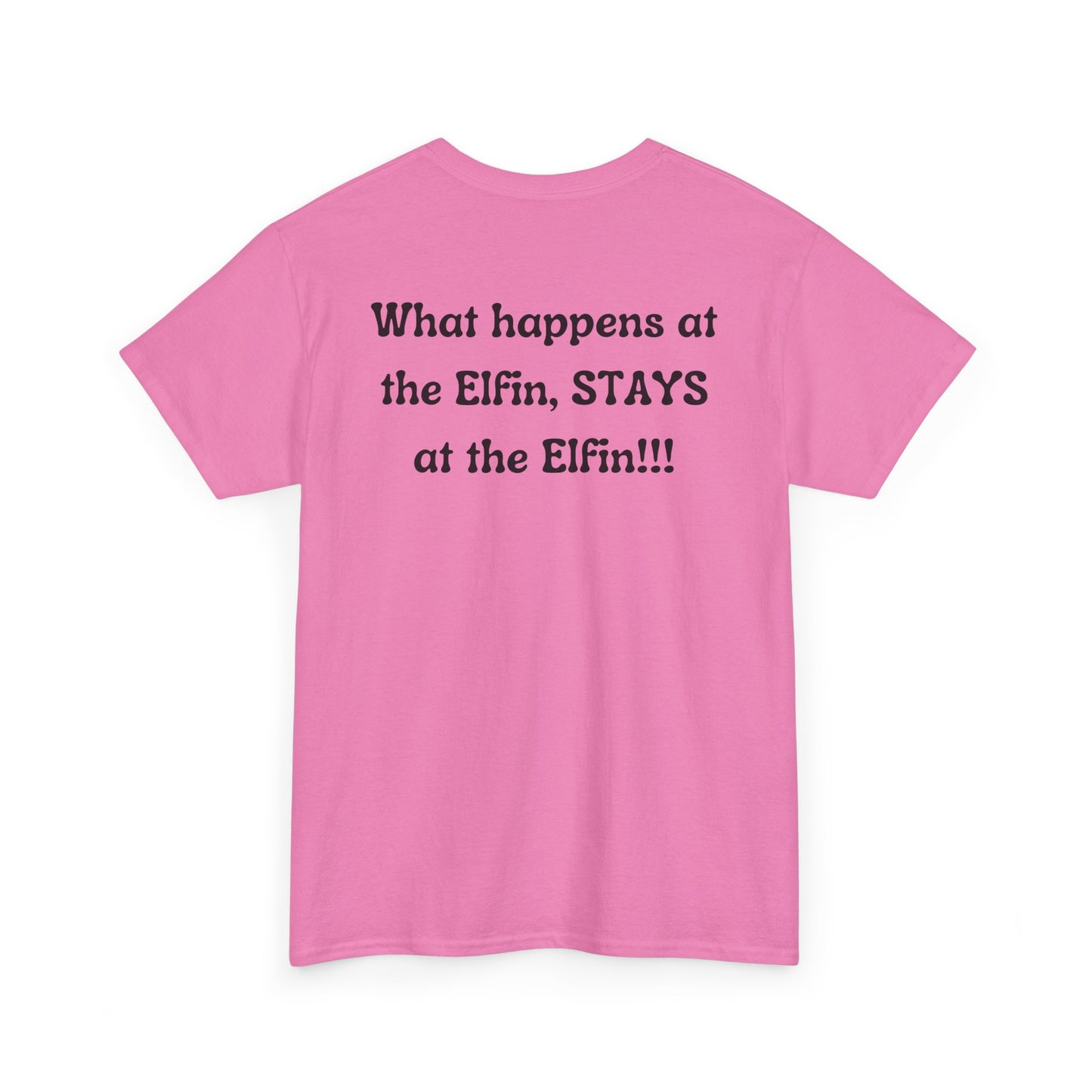 Fun, imaginary North Pole bar for the Christmas Holiday Unisex Heavy Cotton graphic Tee