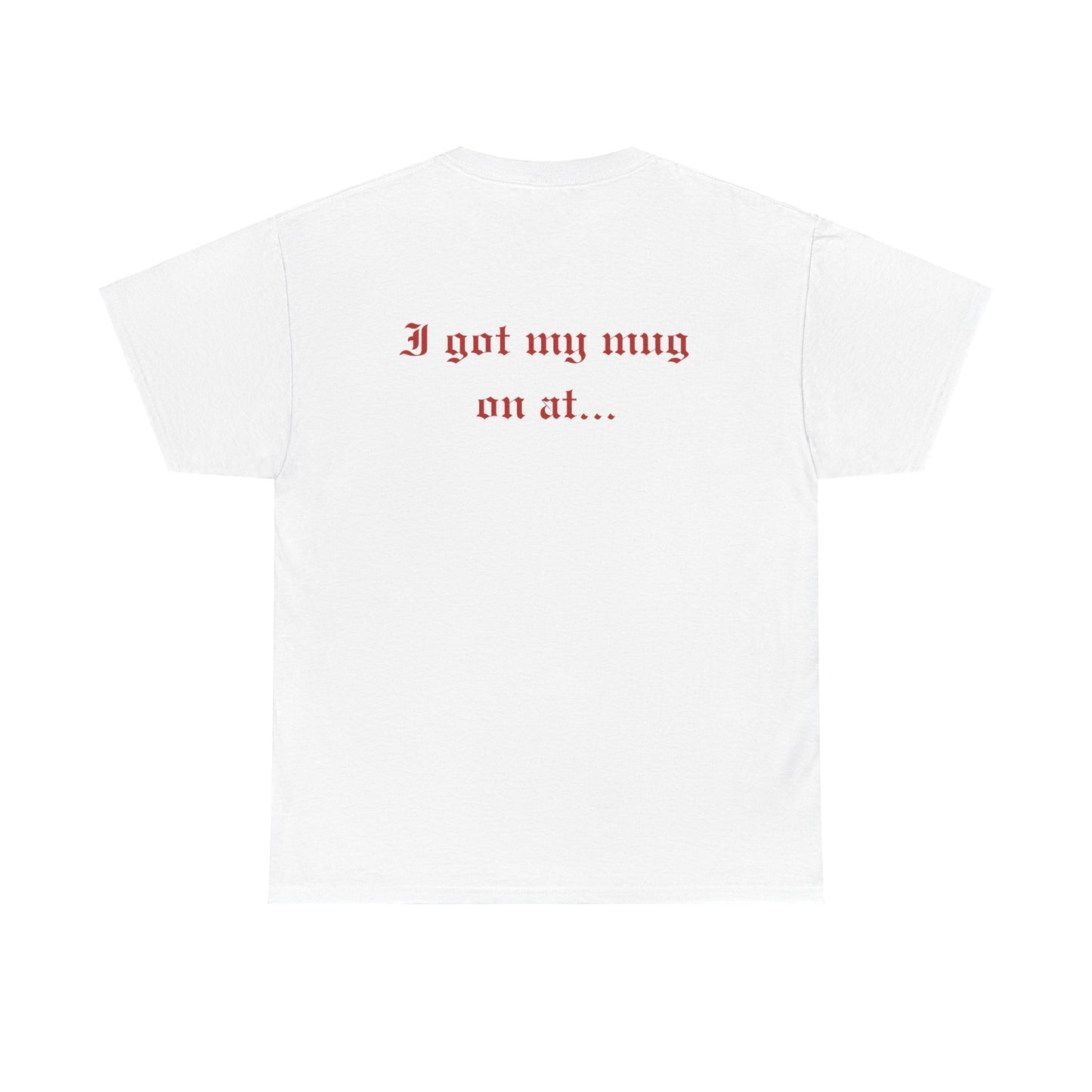 Unisex Imaginary North Pole Bar/Pub themed Christmas holiday Heavy Cotton Tee