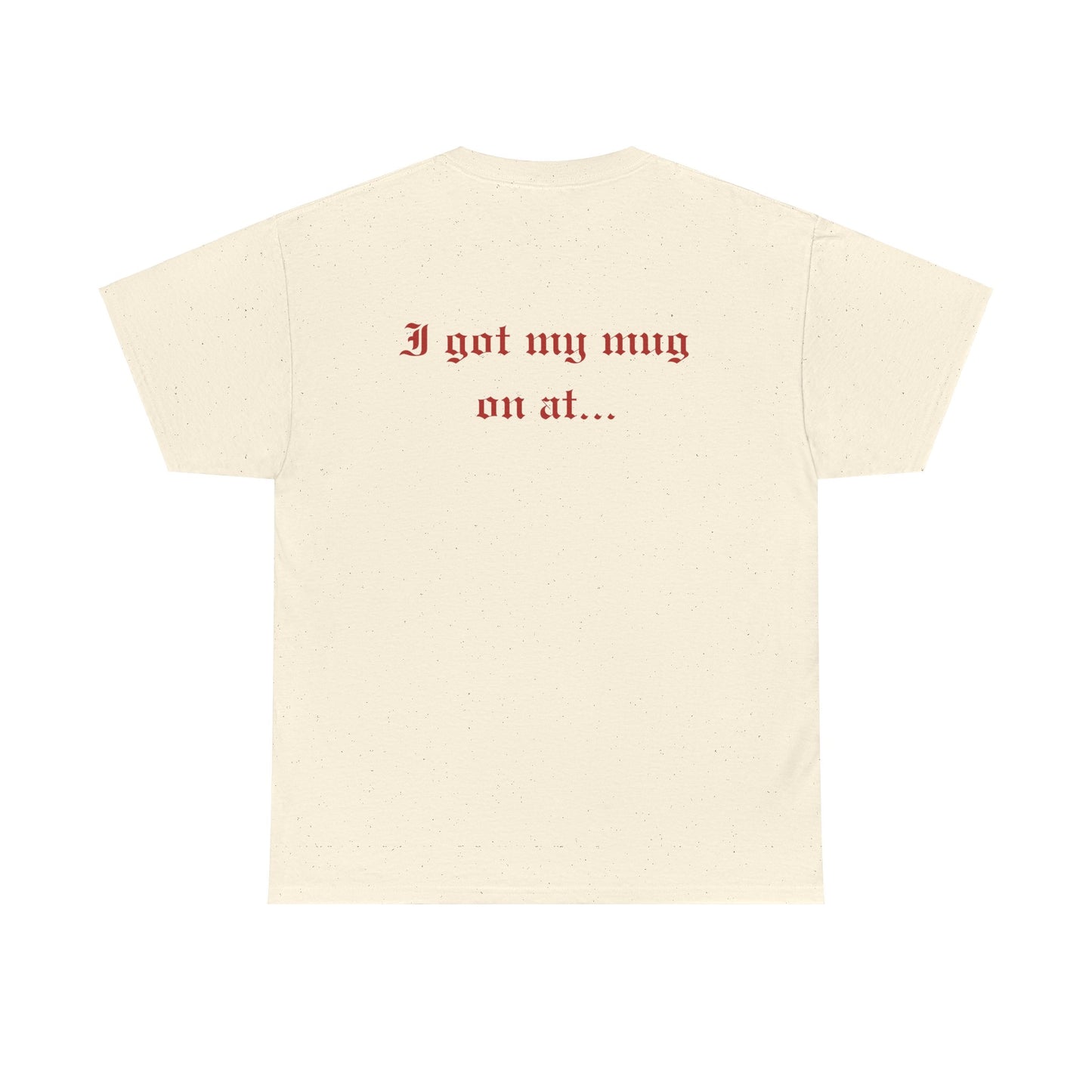 Unisex Imaginary North Pole Bar/Pub themed Christmas holiday Heavy Cotton Tee