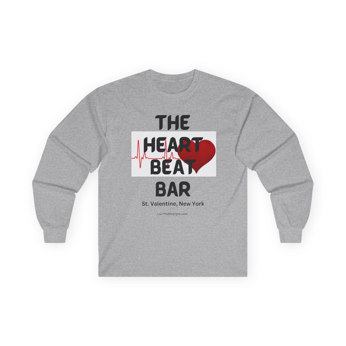 Fun Valentine's Day themed Unisex Ultra Cotton Long Sleeve Tee