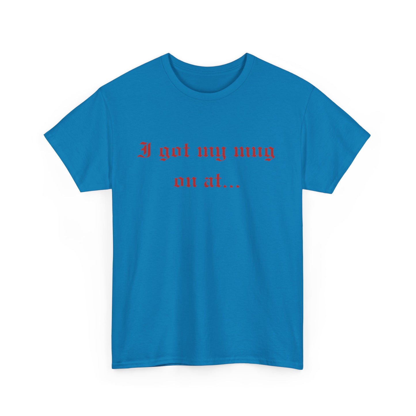 Imaginary North Pole bar/pub Christmas Holiday themed Unisex Heavy Cotton Tee