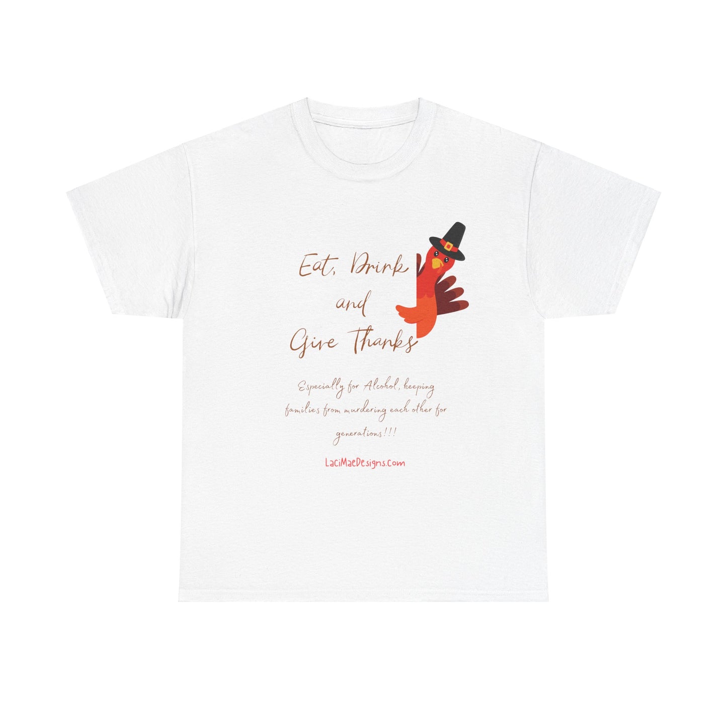 Unisex Heavy Cotton Tee Thanksgiving themed