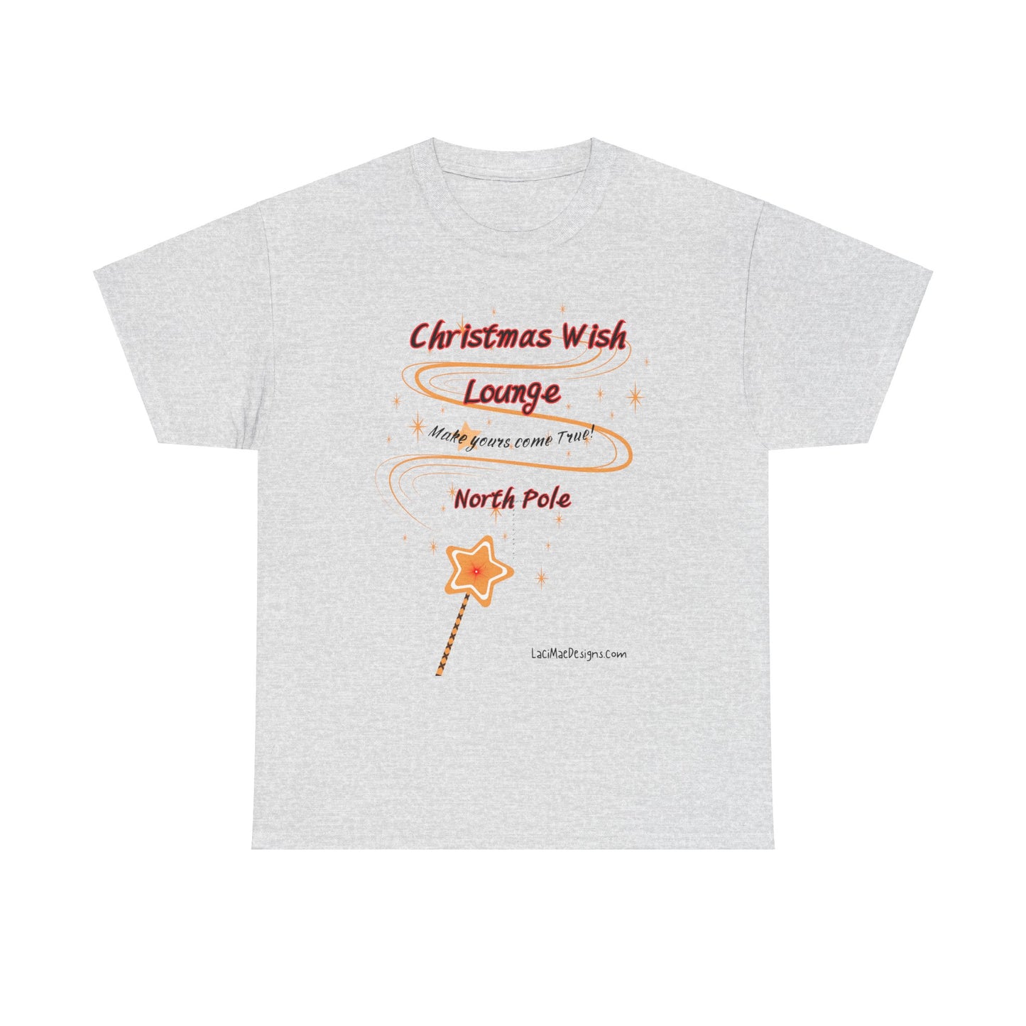 Fun, Imaginary North Pole Lounge Unisex Heavy Cotton Tee