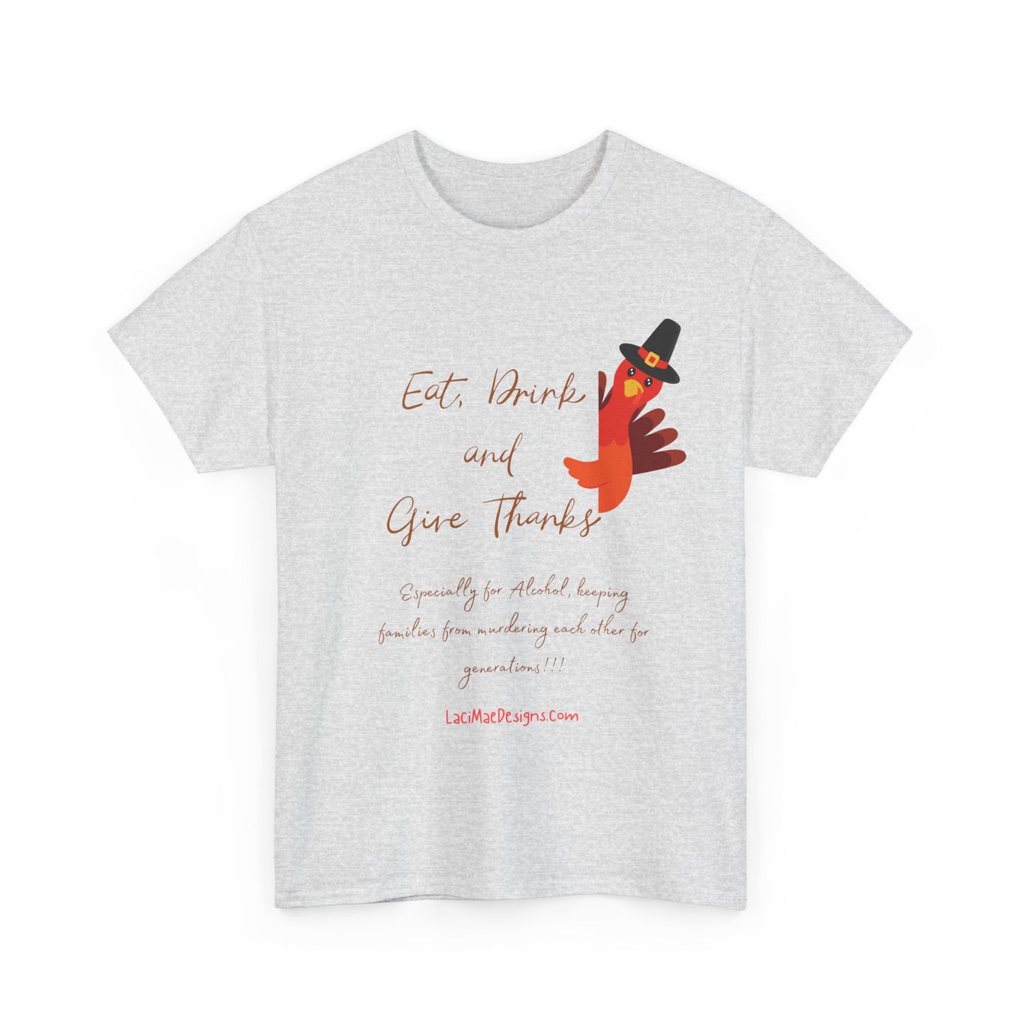 Unisex Heavy Cotton Tee Thanksgiving themed