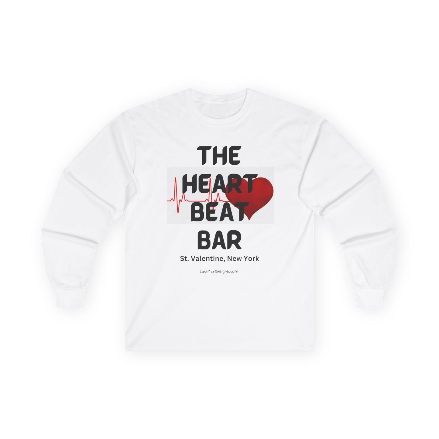 Fun Valentine's Day themed Unisex Ultra Cotton Long Sleeve Tee