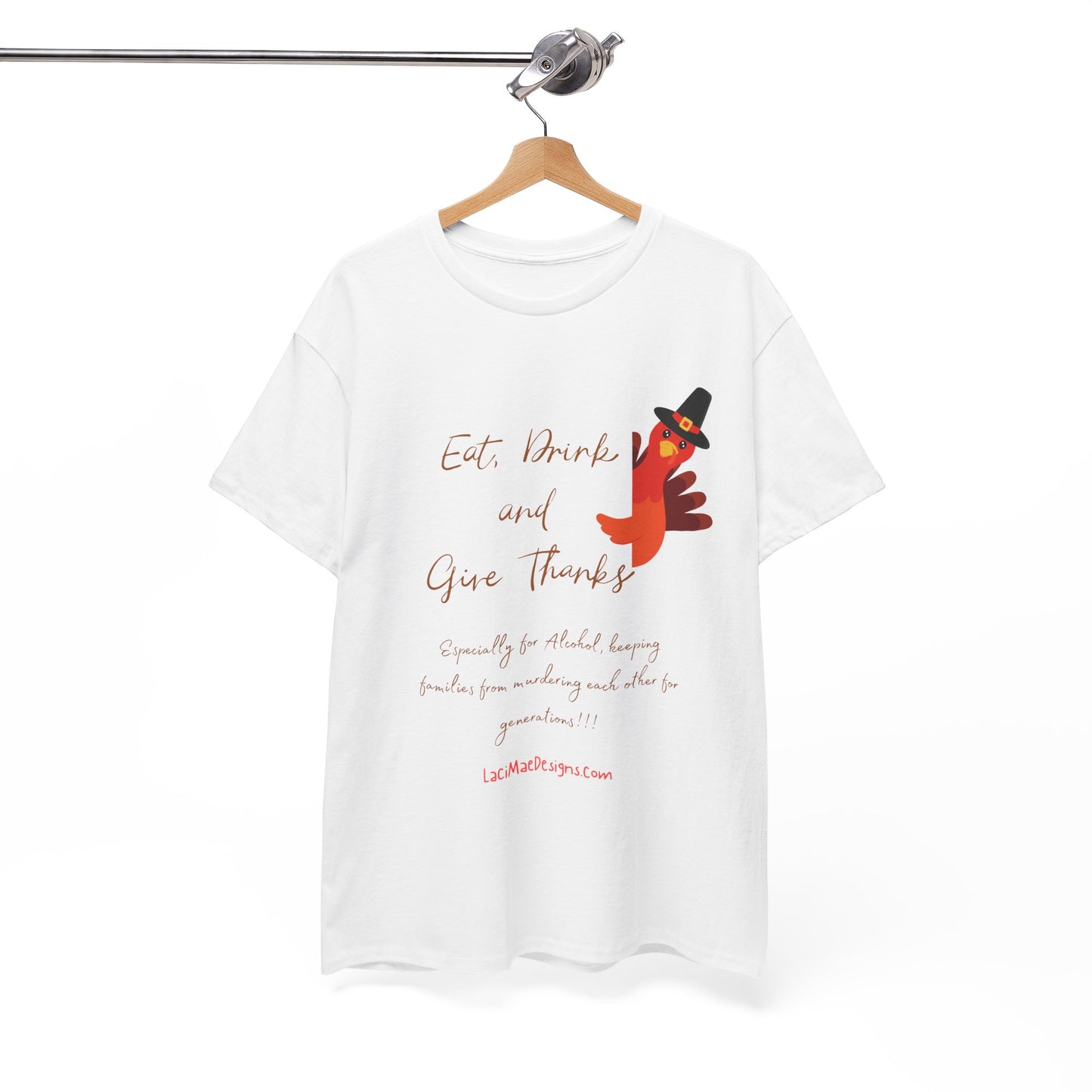 Unisex Heavy Cotton Tee Thanksgiving themed