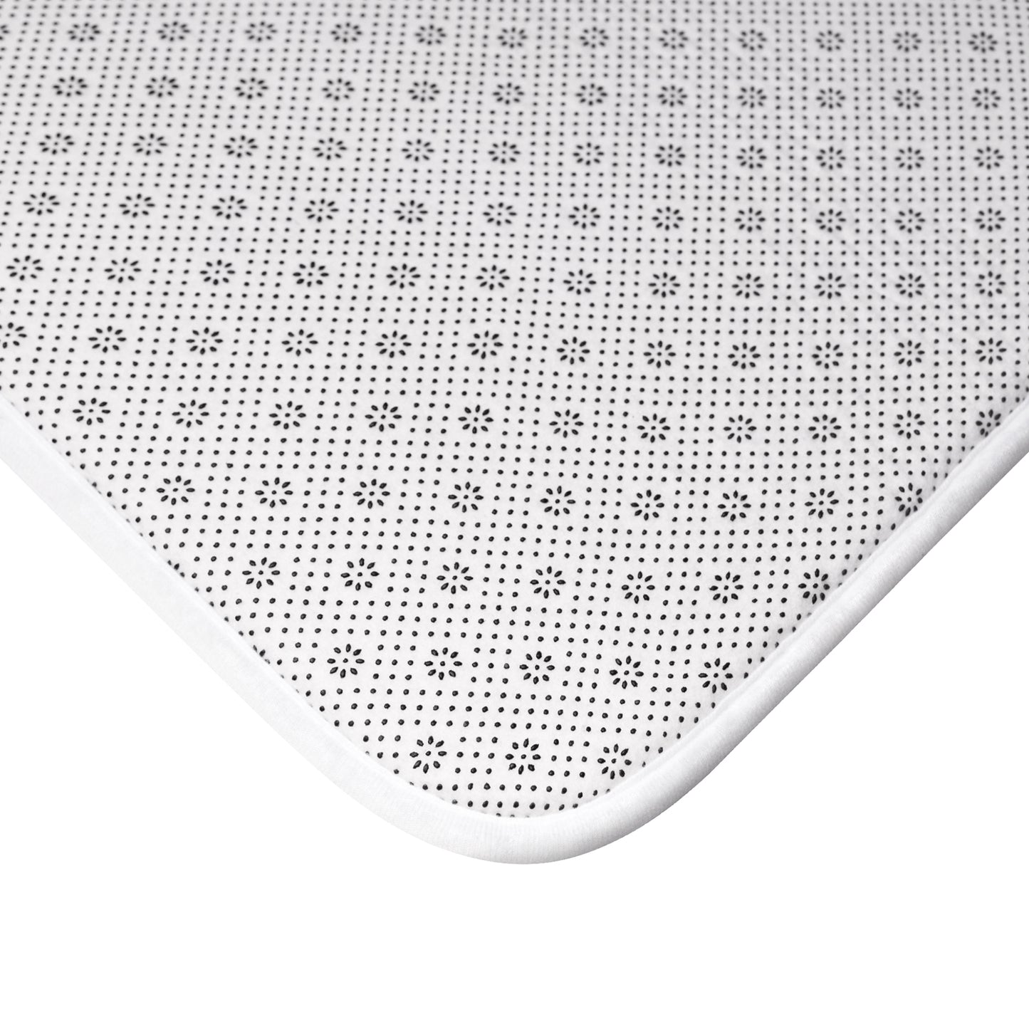 Fun Valentine's Day Bow Themed Bath Mat