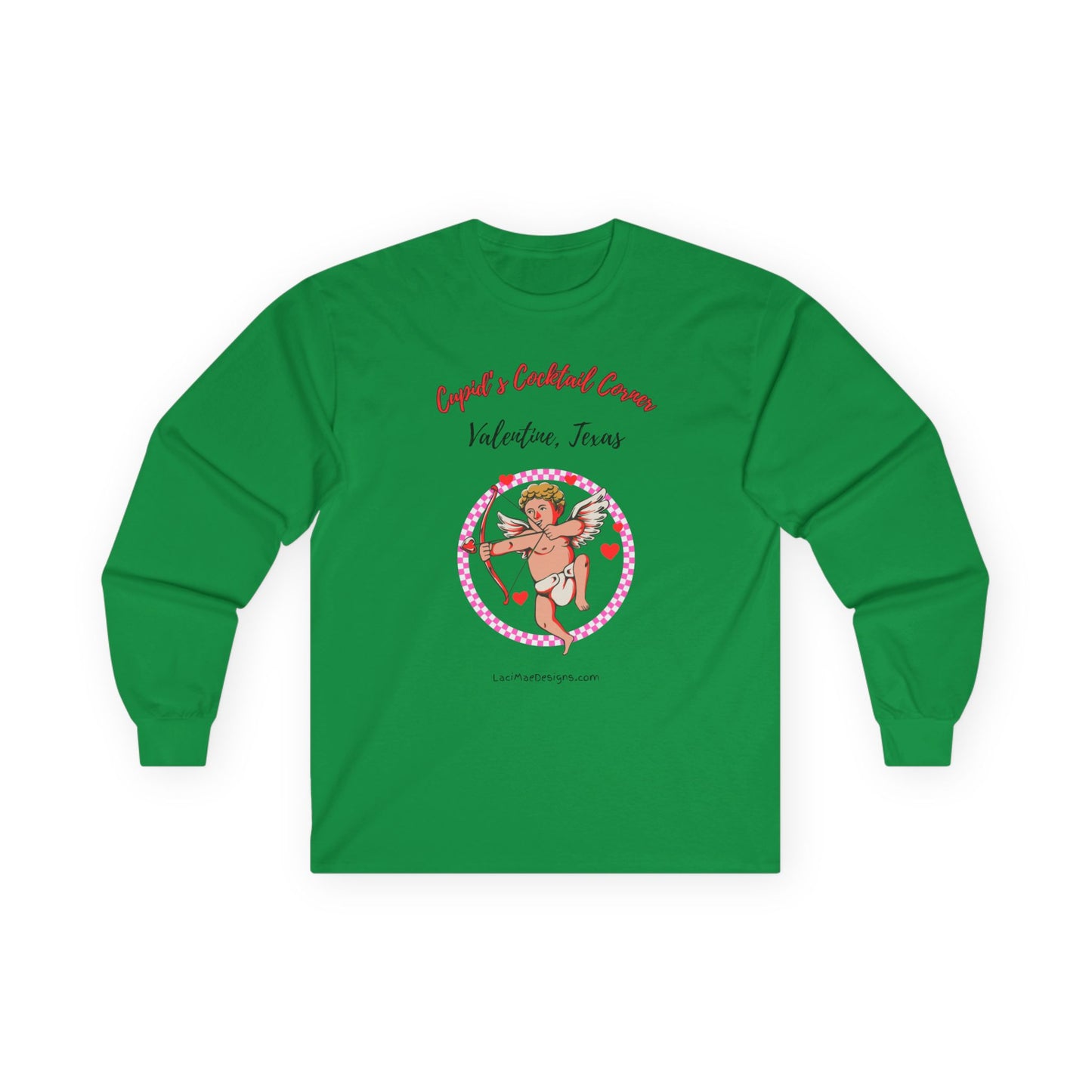 Fun Valentine's Day, Imaginary Bar, Unisex Ultra Cotton Long Sleeve Tee