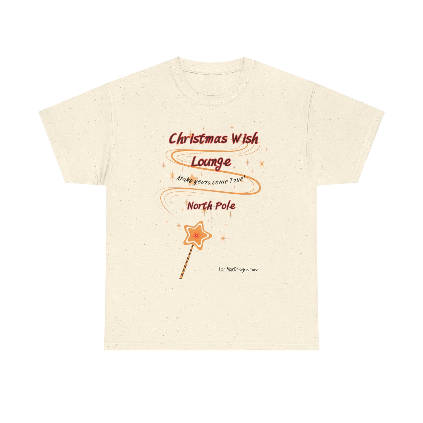 Fun, Imaginary North Pole Lounge Unisex Heavy Cotton Tee