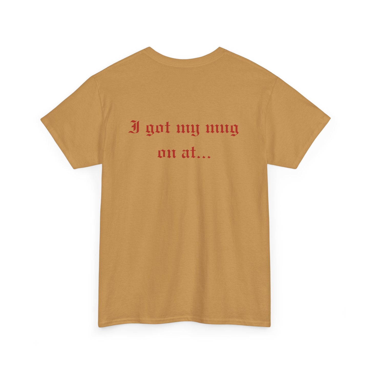 Unisex Imaginary North Pole Bar/Pub themed Christmas holiday Heavy Cotton Tee