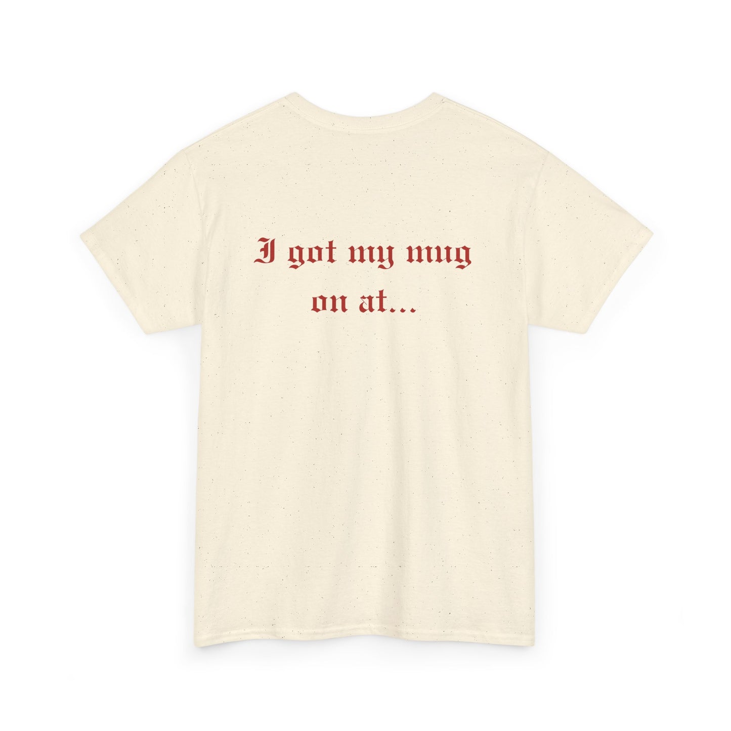 Unisex Imaginary North Pole Bar/Pub themed Christmas holiday Heavy Cotton Tee