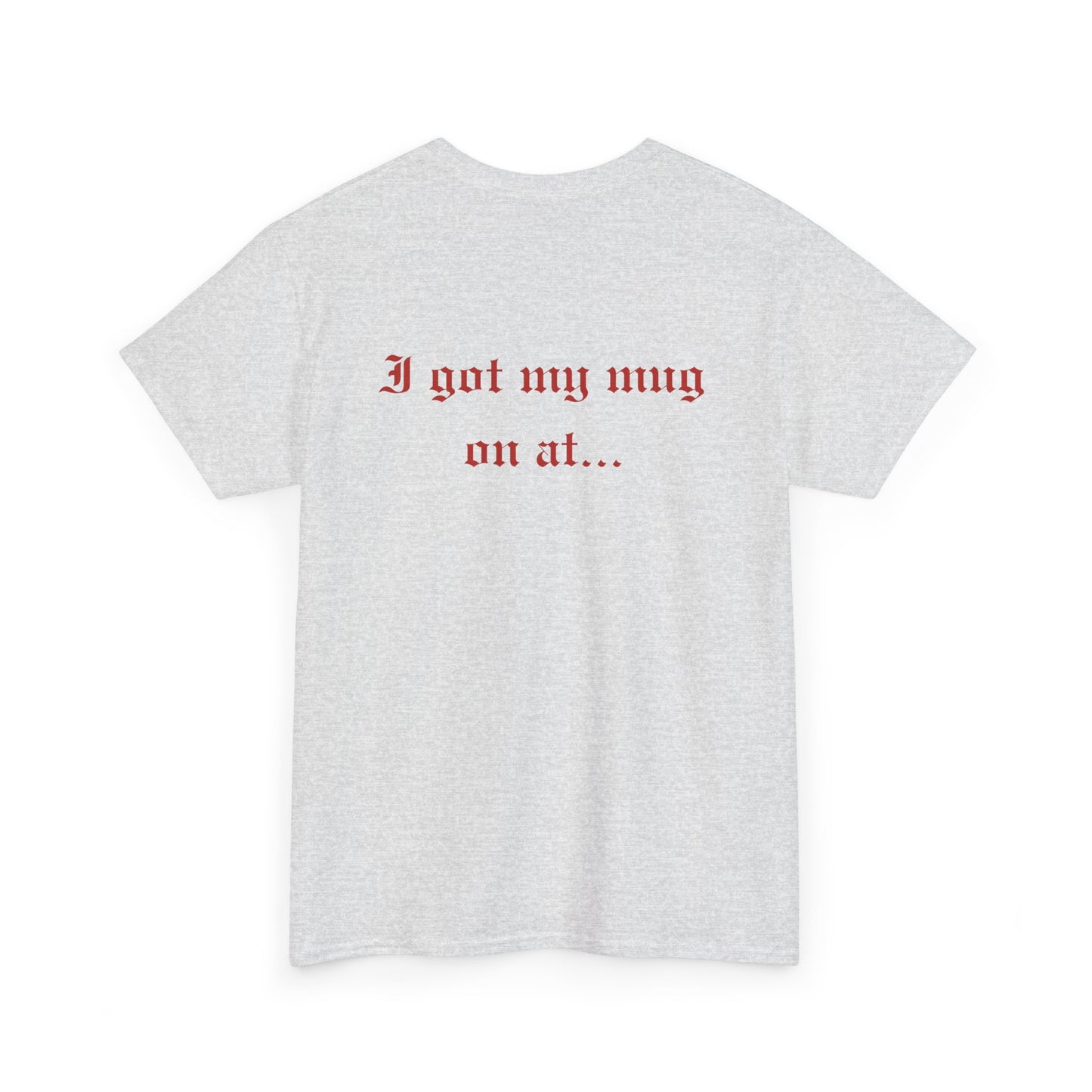 Unisex Imaginary North Pole Bar/Pub themed Christmas holiday Heavy Cotton Tee