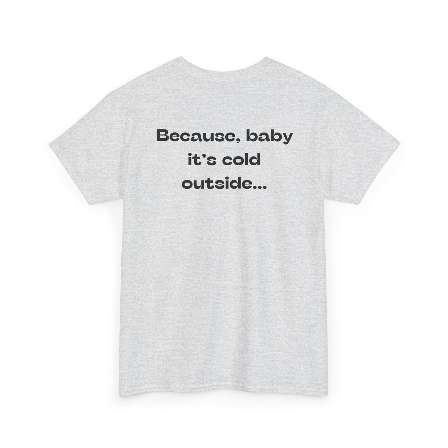 Fun, Imaginary North Pole Bar Unisex Heavy Cotton Tee