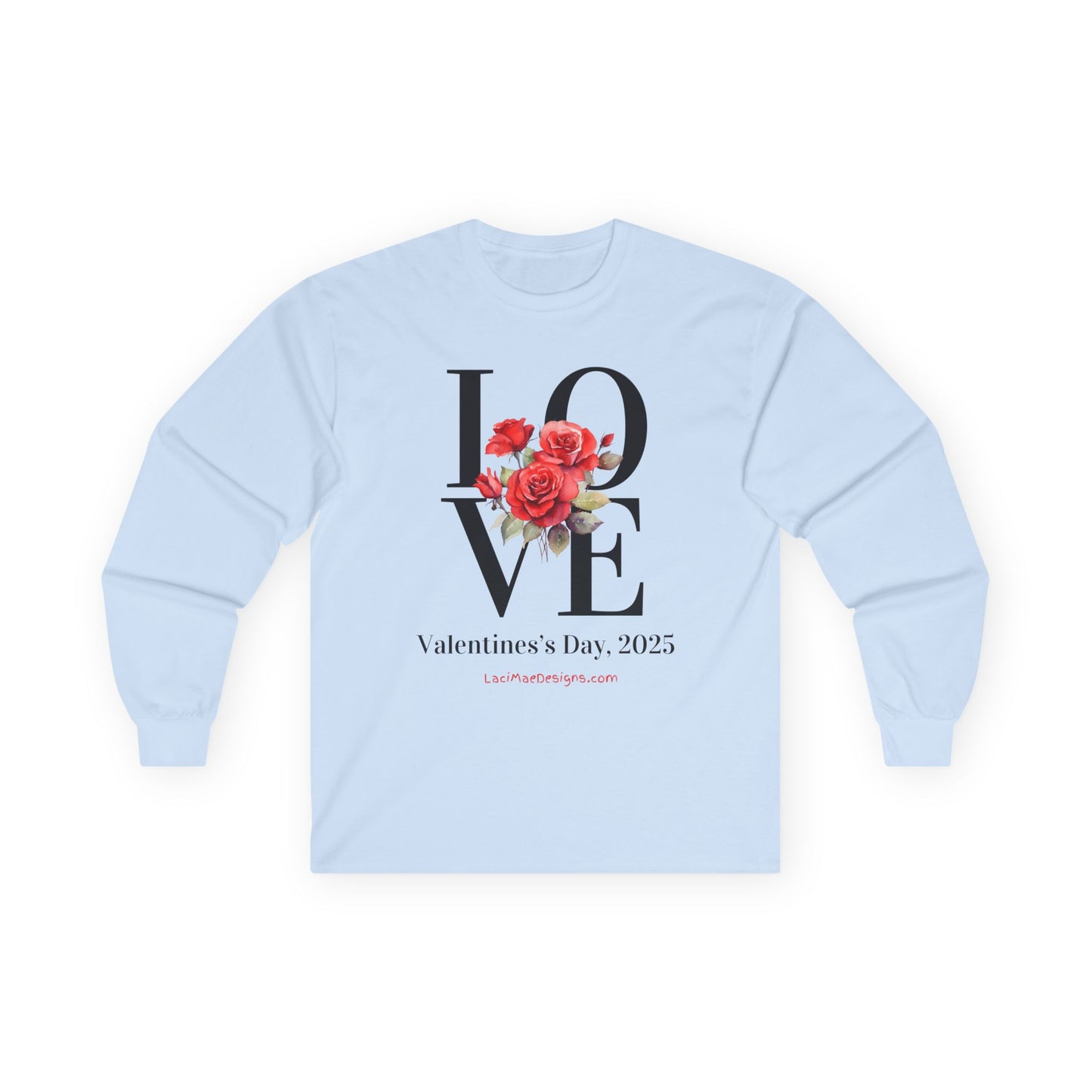 Valentine's Day themed Unisex Ultra Cotton Long Sleeve Tee