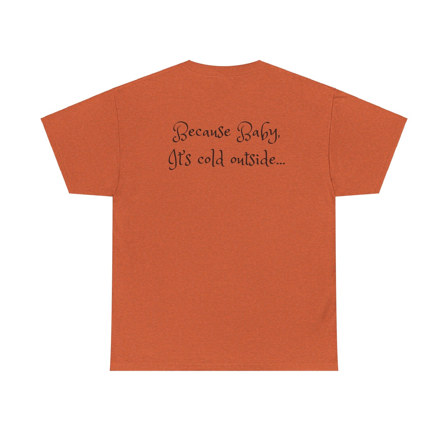 Fun, imaginary North Pole Gentleman's Club Unisex Heavy Cotton Tee