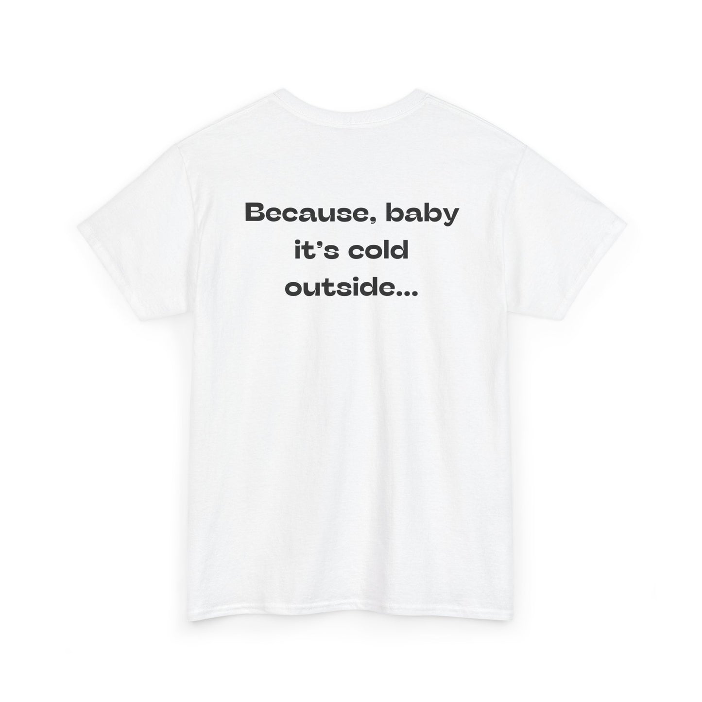 Fun, Imaginary North Pole Bar Unisex Heavy Cotton Tee