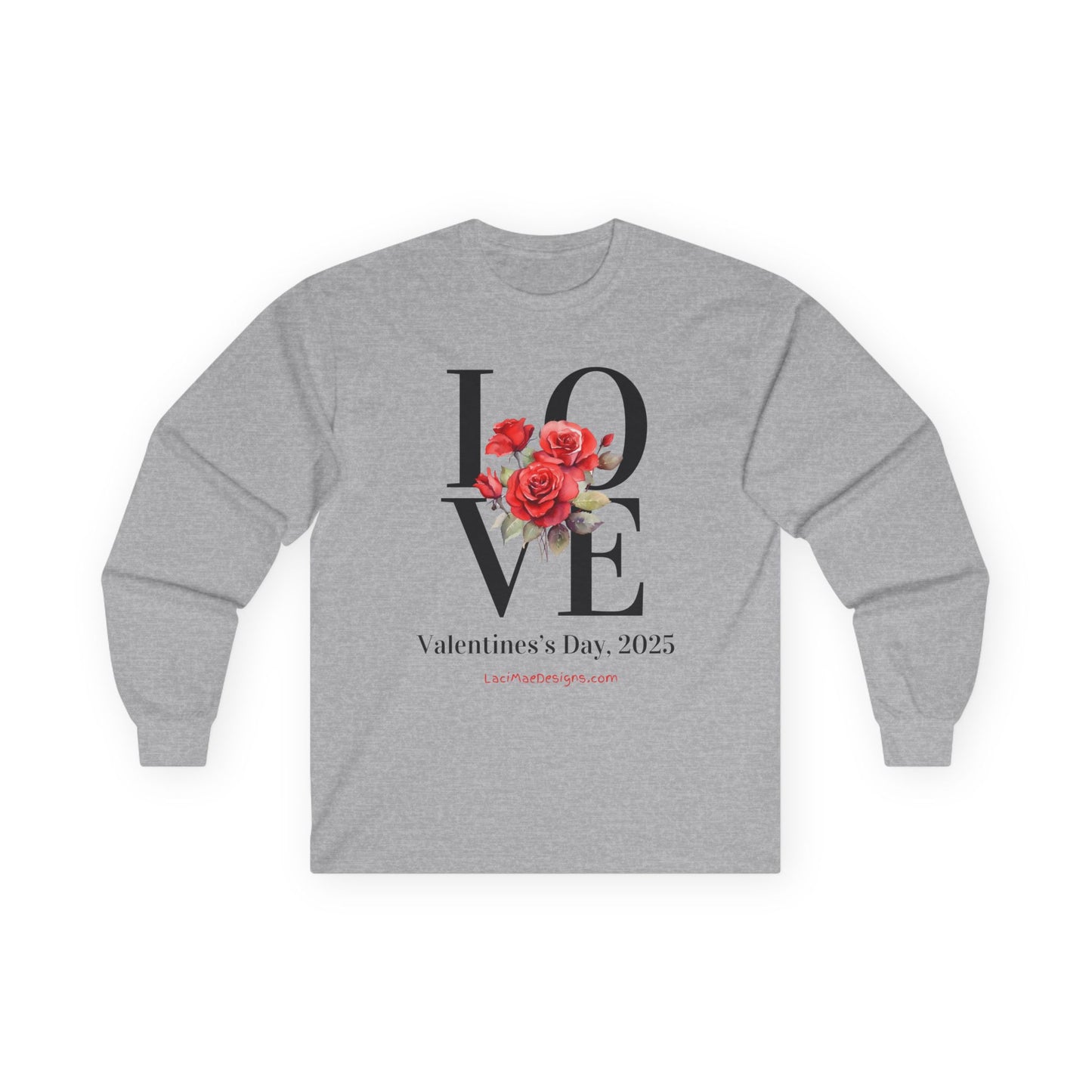 Valentine's Day themed Unisex Ultra Cotton Long Sleeve Tee