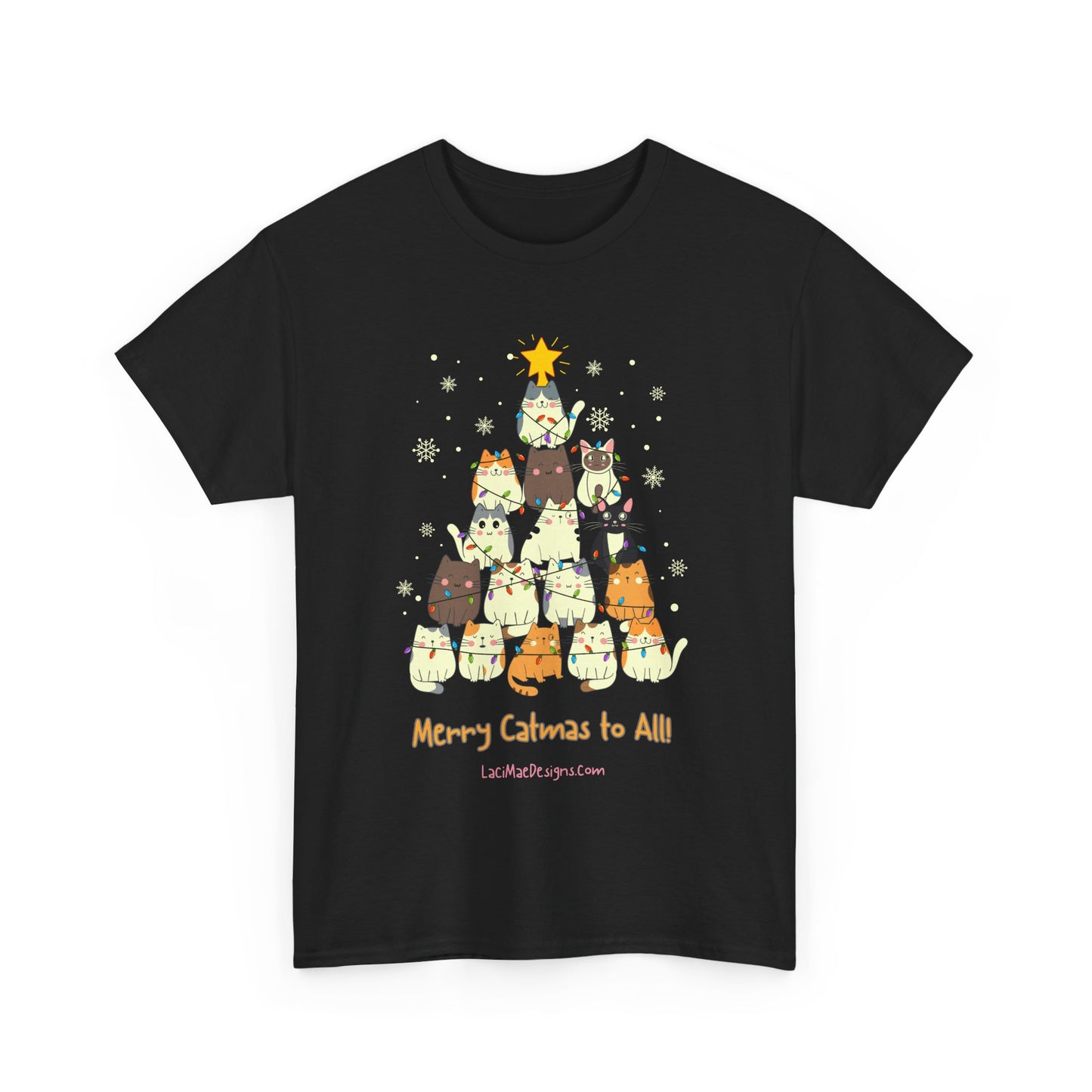 Fun Christmas themed Unisex Heavy Cotton Tee