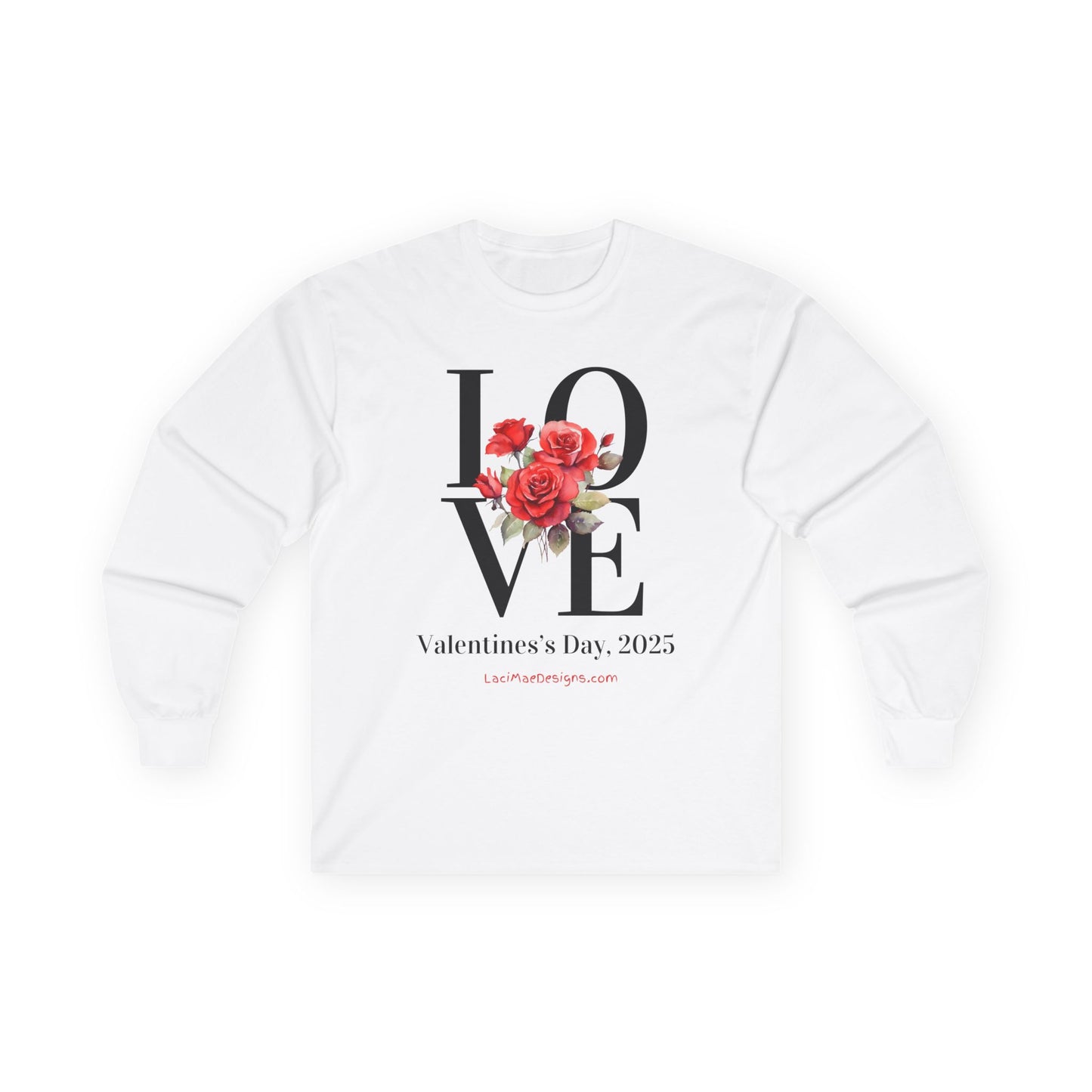 Valentine's Day themed Unisex Ultra Cotton Long Sleeve Tee