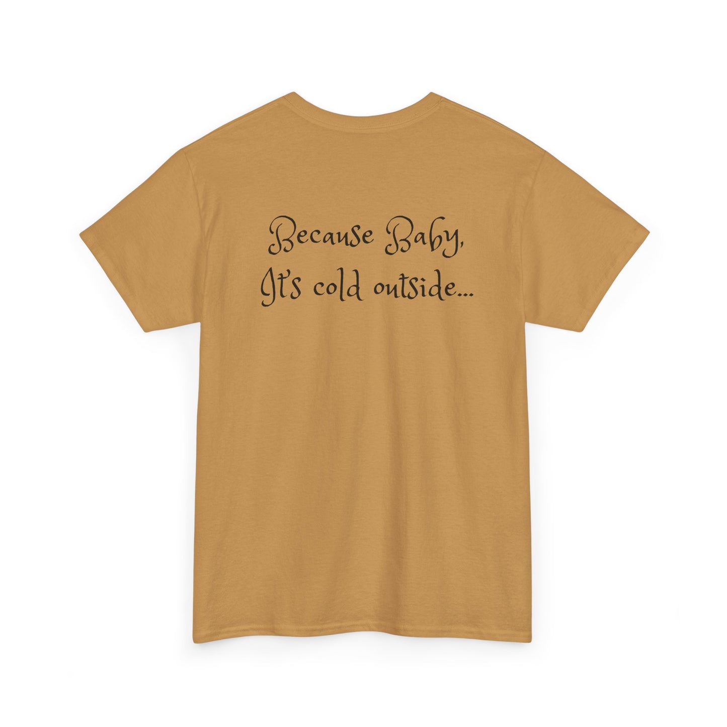 Fun, imaginary North Pole Gentleman's Club Unisex Heavy Cotton Tee