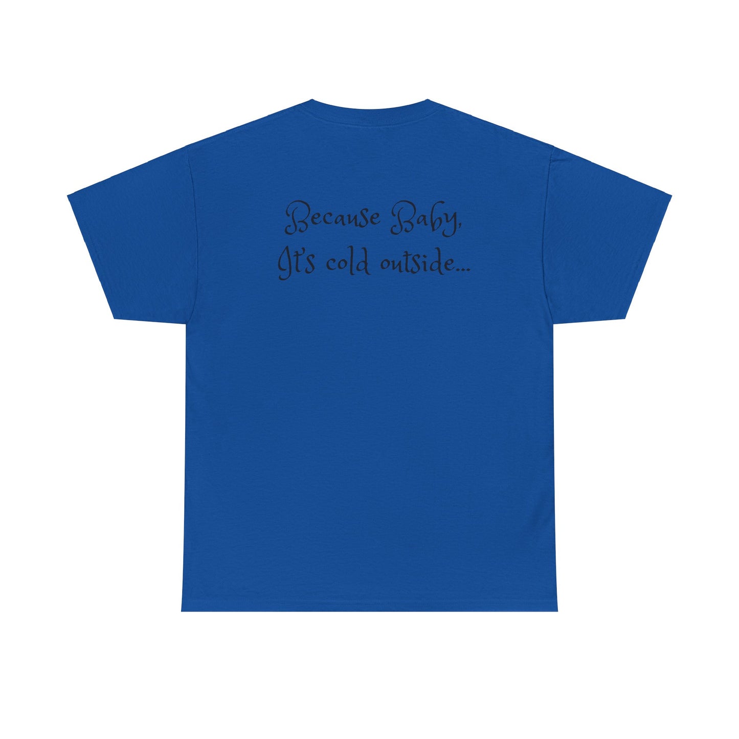 Fun, imaginary North Pole Gentleman's Club Unisex Heavy Cotton Tee