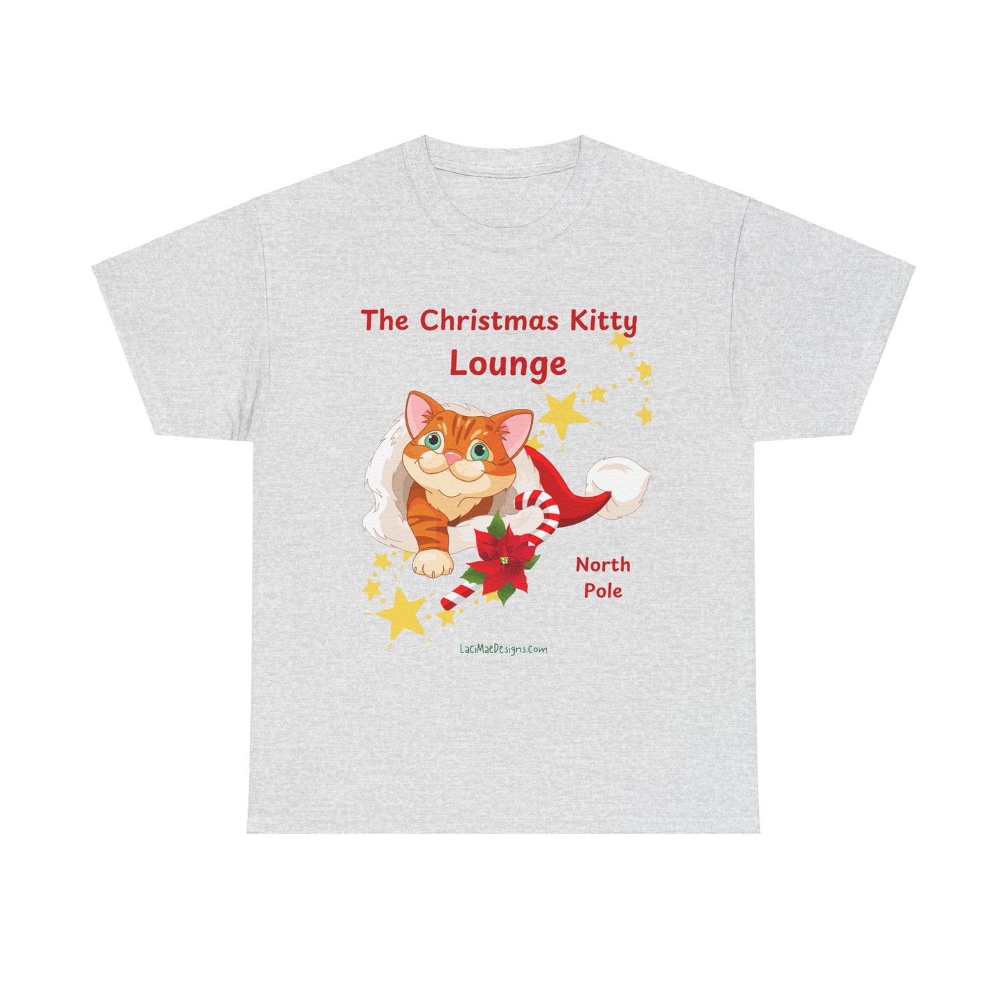 Fun Christmas North Pole imaginary lounge Unisex Heavy Cotton Tee