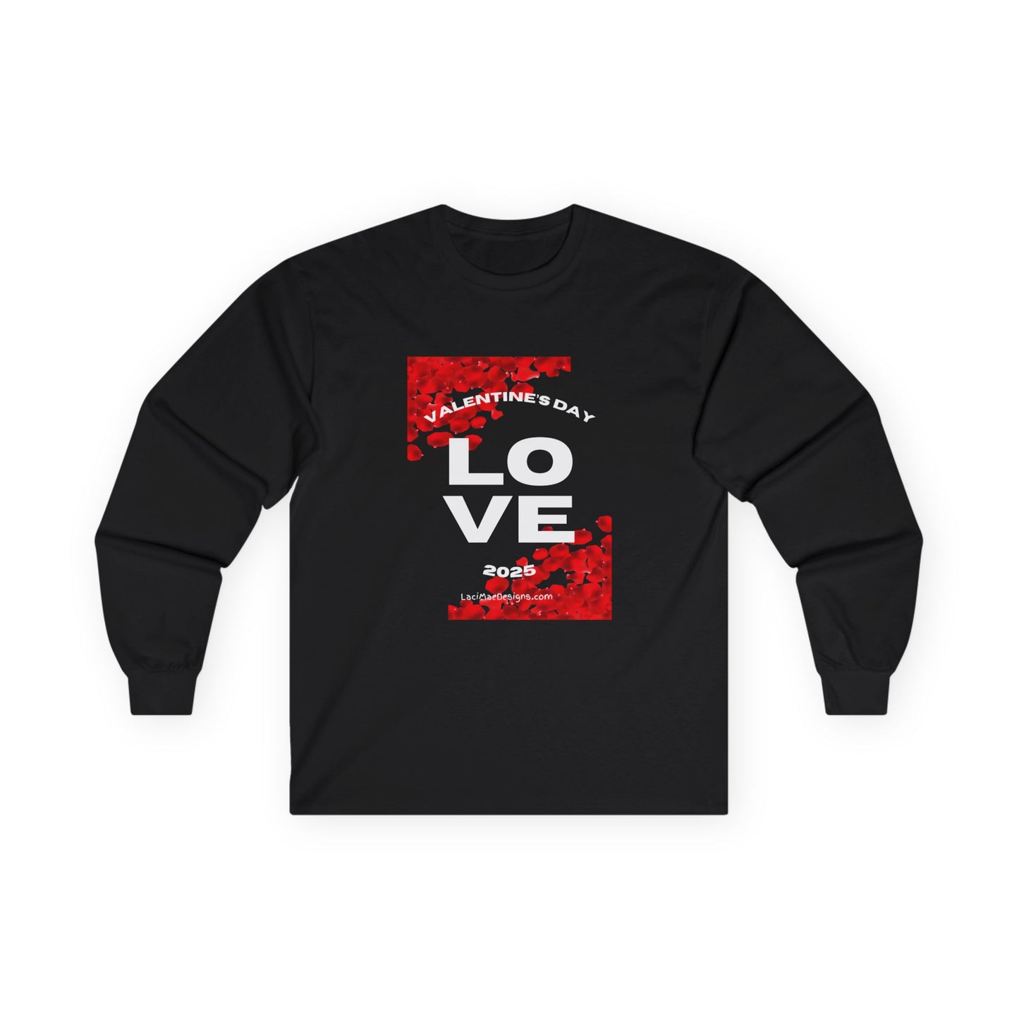 Valentine's Day themed Unisex Ultra Cotton Long Sleeve Tee