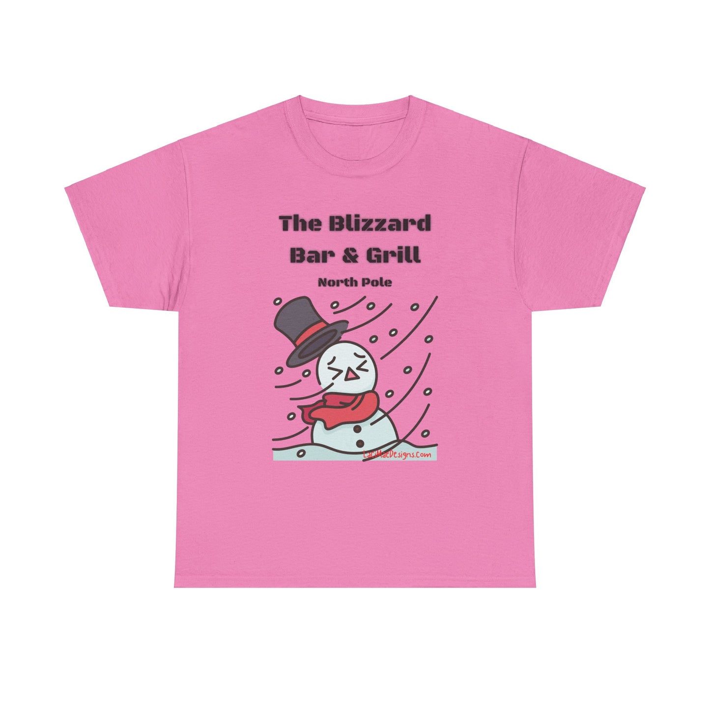 Fun, imaginary North Pole bar Unisex Heavy Cotton Tee