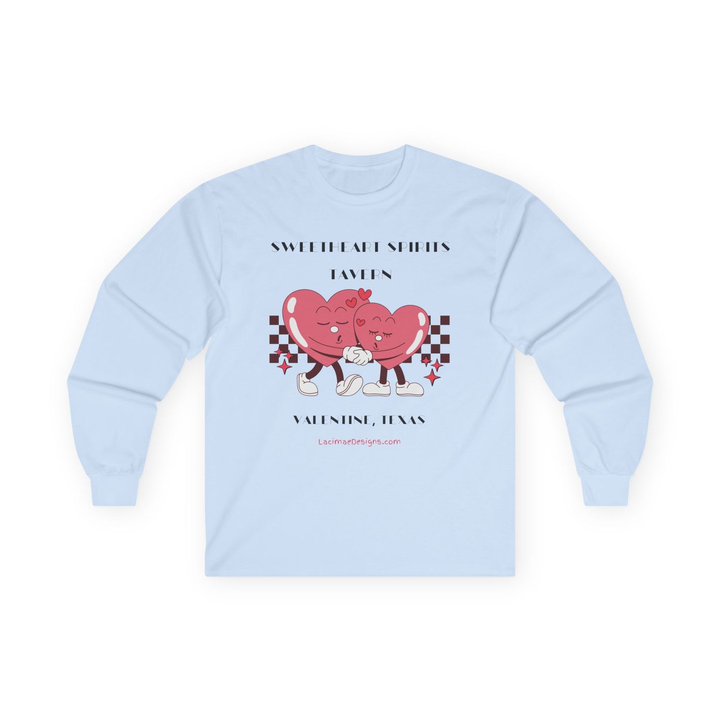 Valentine's Day themed Unisex Ultra Cotton Long Sleeve Tee