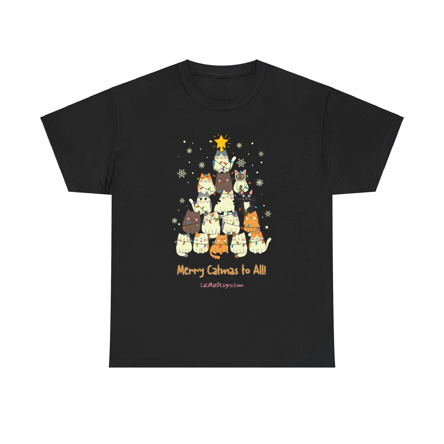 Fun Christmas themed Unisex Heavy Cotton Tee