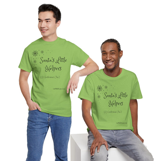 Fun, imaginary North Pole Gentleman's Club Unisex Heavy Cotton Tee