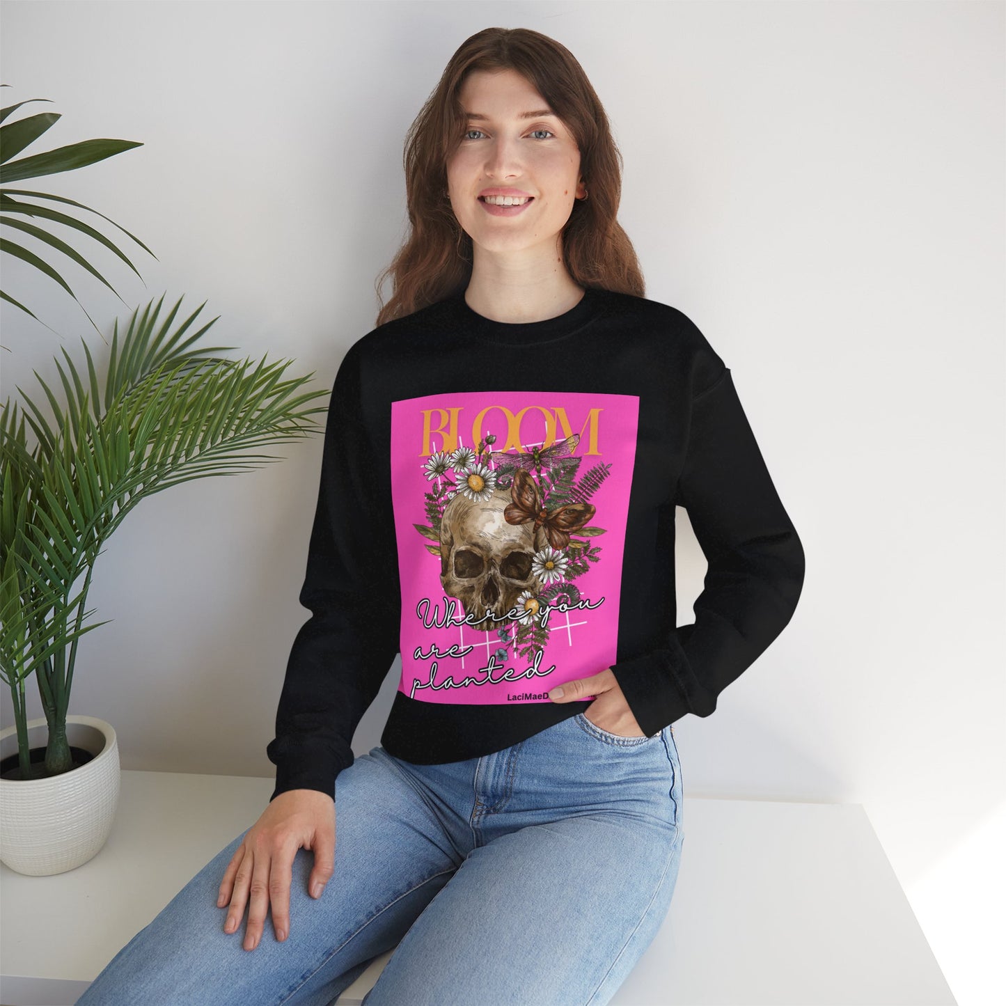 Graphic Print Unisex Heavy Blend™ Crewneck Sweatshirt