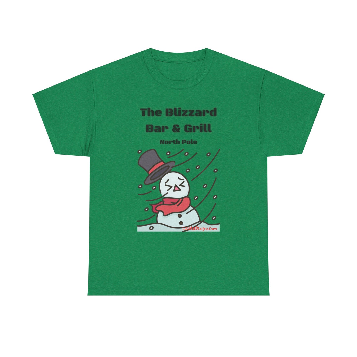 Fun, imaginary North Pole bar Unisex Heavy Cotton Tee