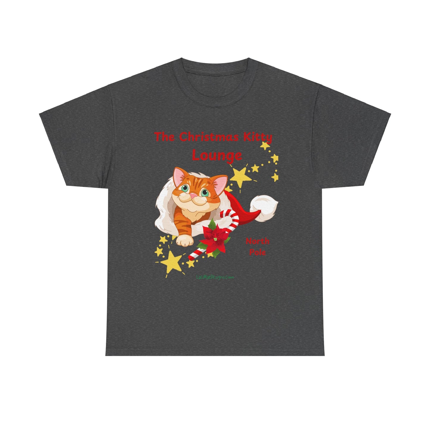 Fun Christmas North Pole imaginary lounge Unisex Heavy Cotton Tee