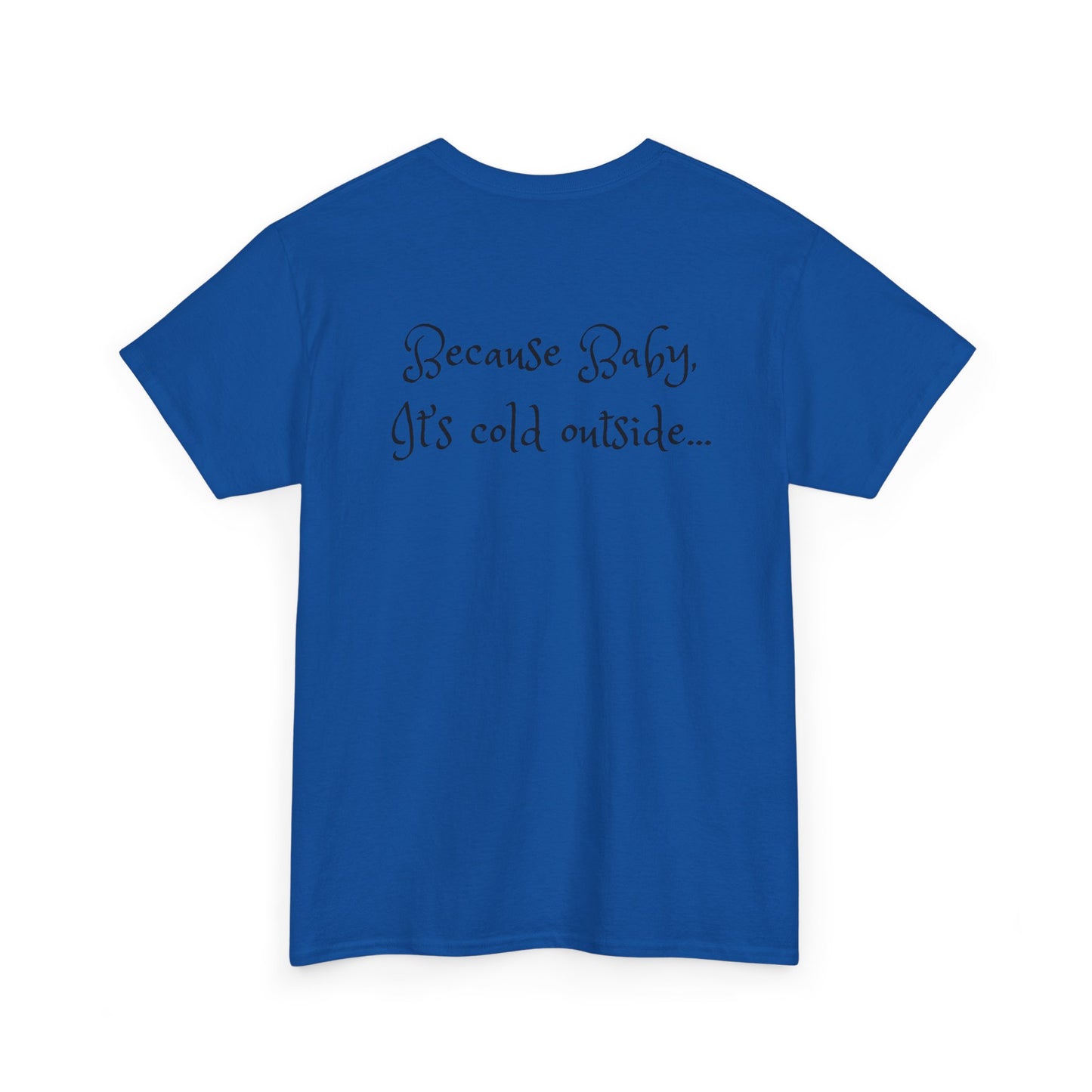 Fun, imaginary North Pole Gentleman's Club Unisex Heavy Cotton Tee
