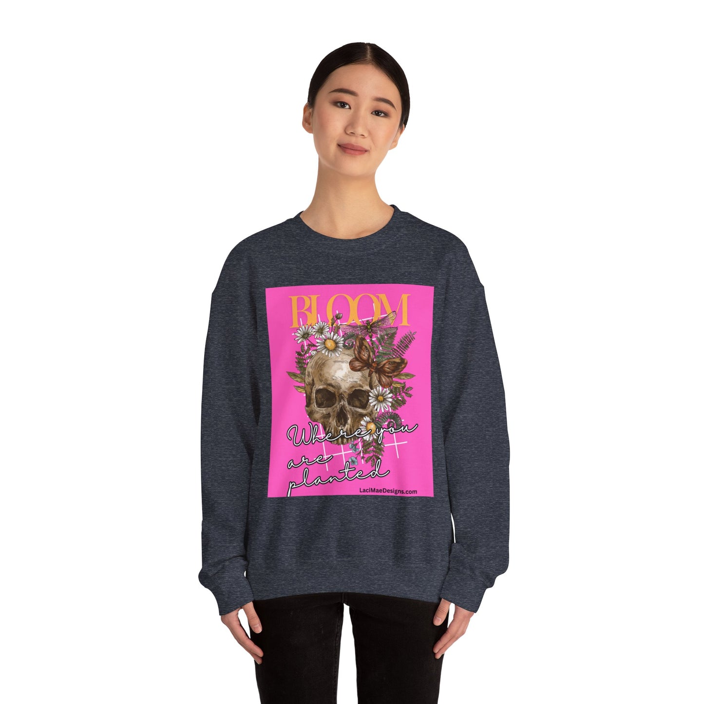 Graphic Print Unisex Heavy Blend™ Crewneck Sweatshirt