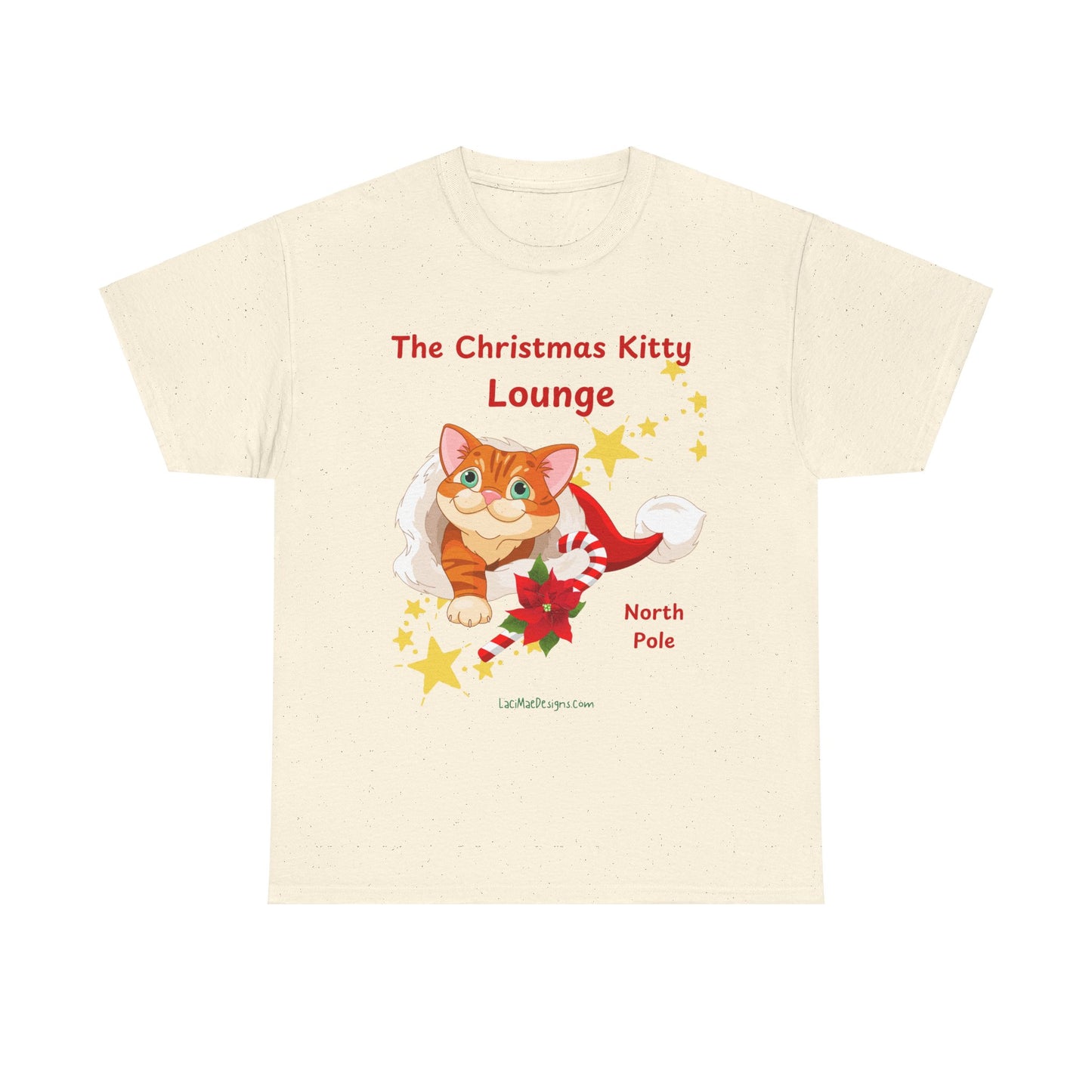 Fun Christmas North Pole imaginary lounge Unisex Heavy Cotton Tee