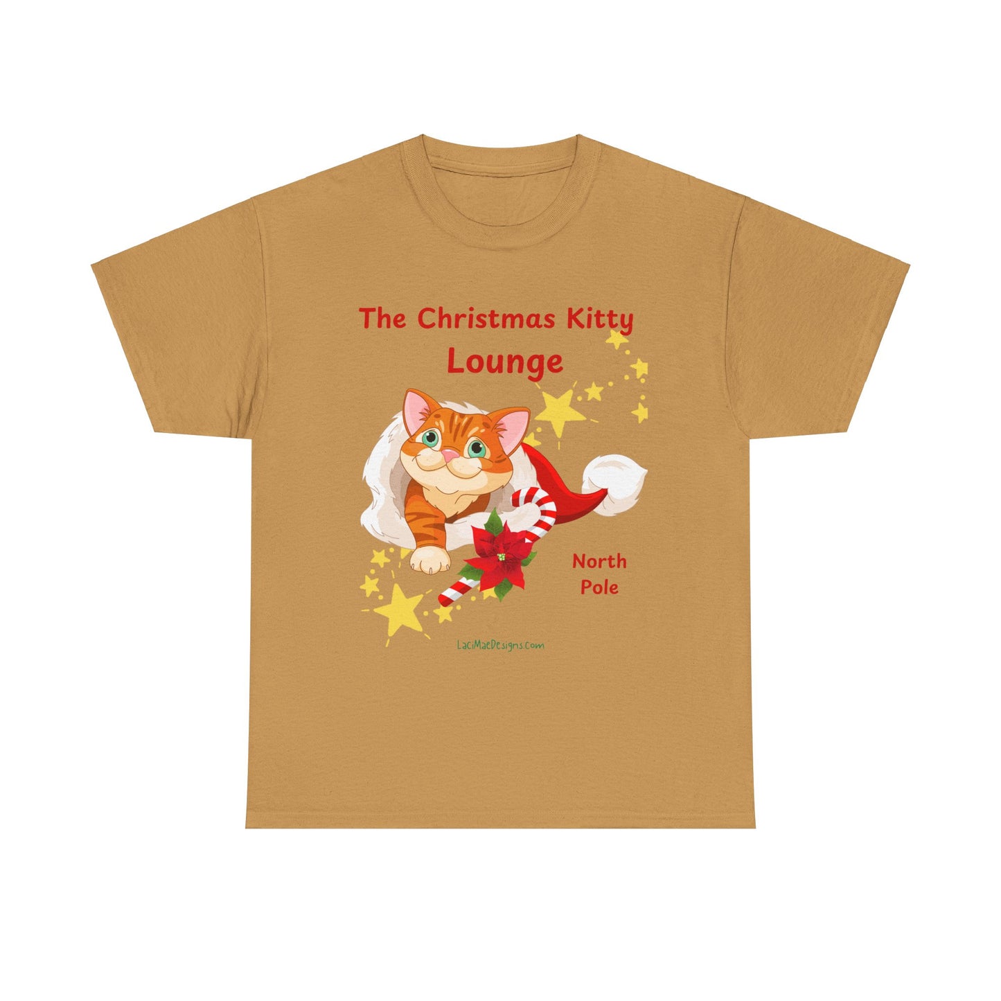 Fun Christmas North Pole imaginary lounge Unisex Heavy Cotton Tee